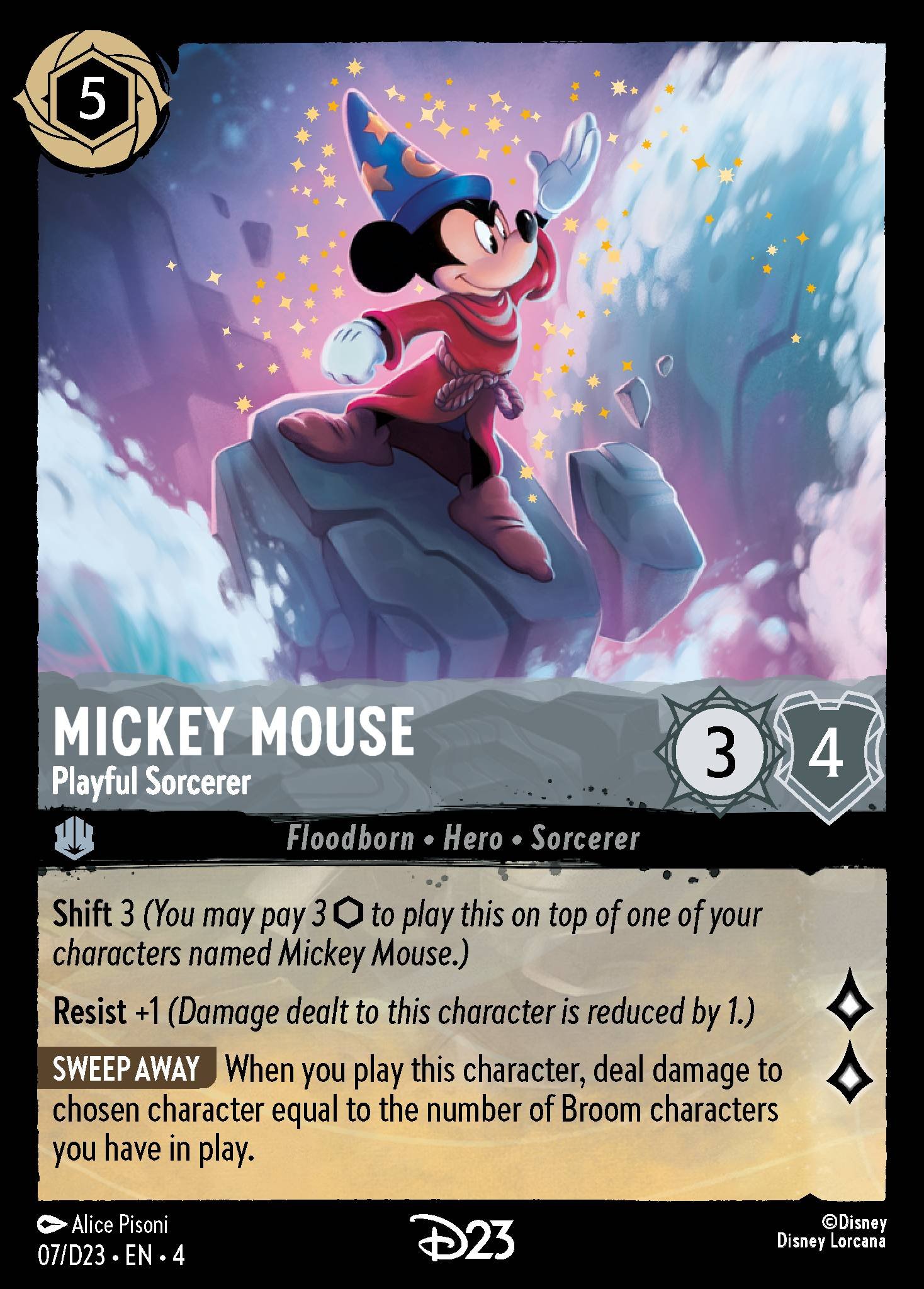 Mickey Mouse - Playful Sorcerer (Promo)