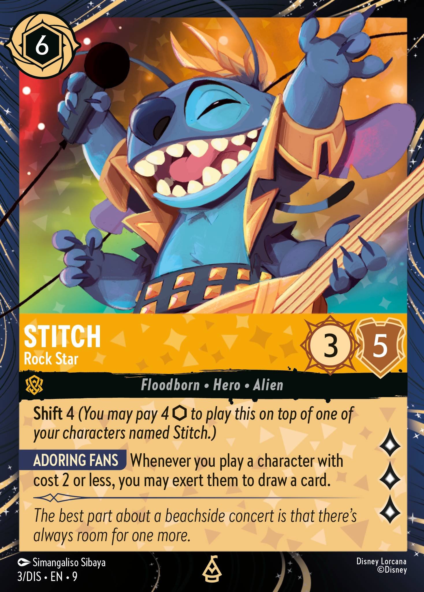 Stitch - Rock Star (Promo &middot; 9 #3)
