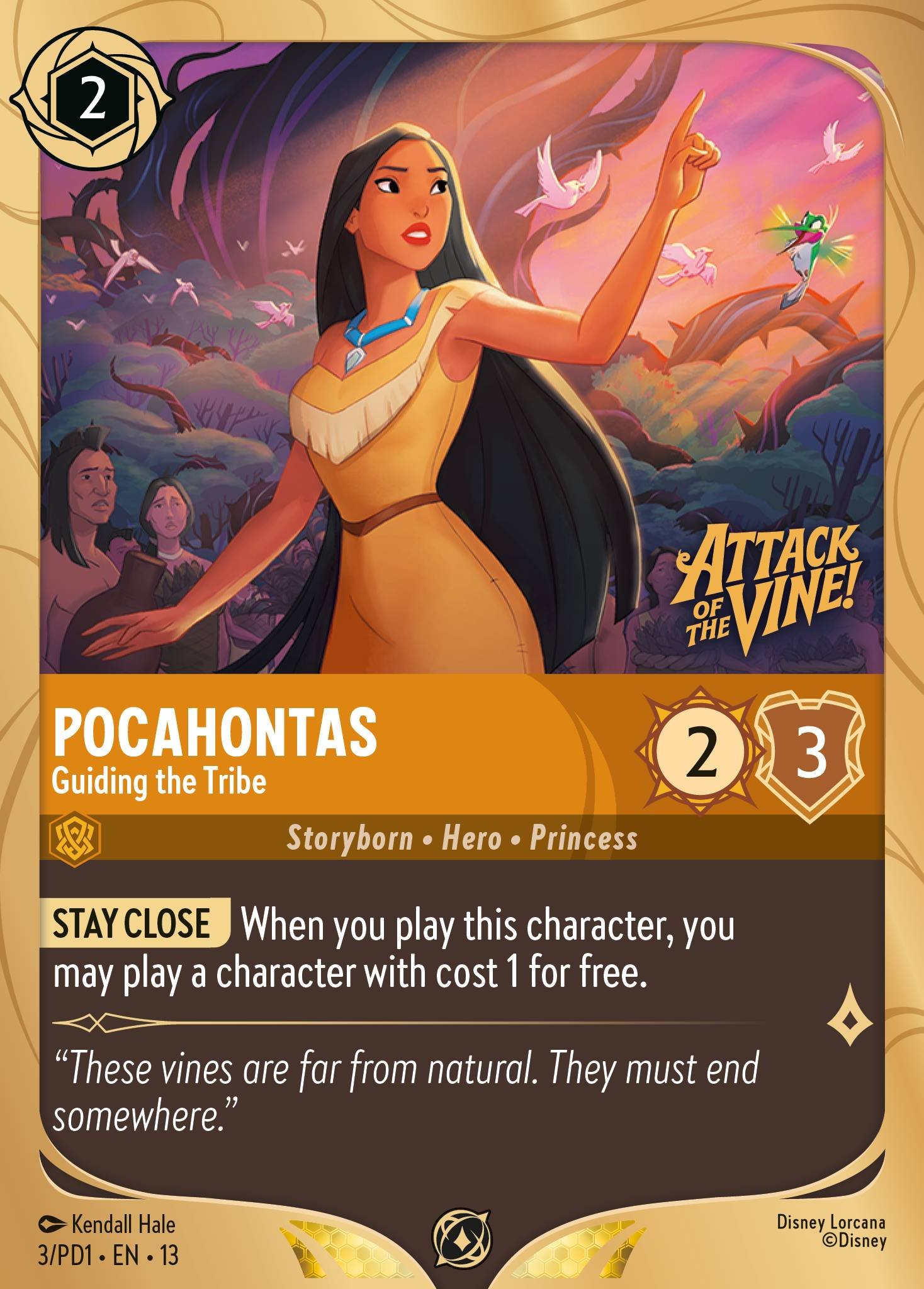 Pocahontas - Guiding the Tribe (Promo)
