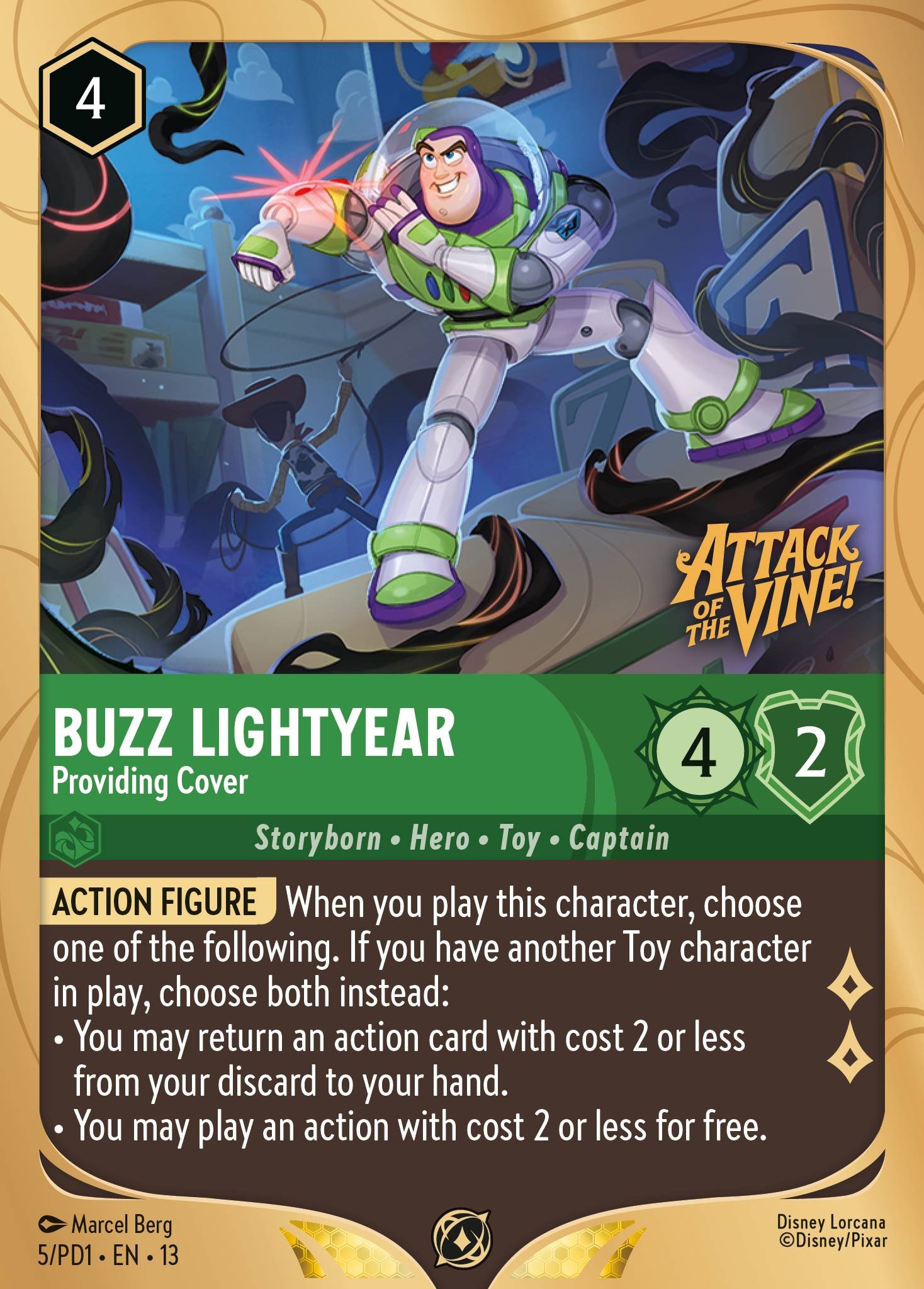Buzz Lightyear - Providing Cover (Promo)