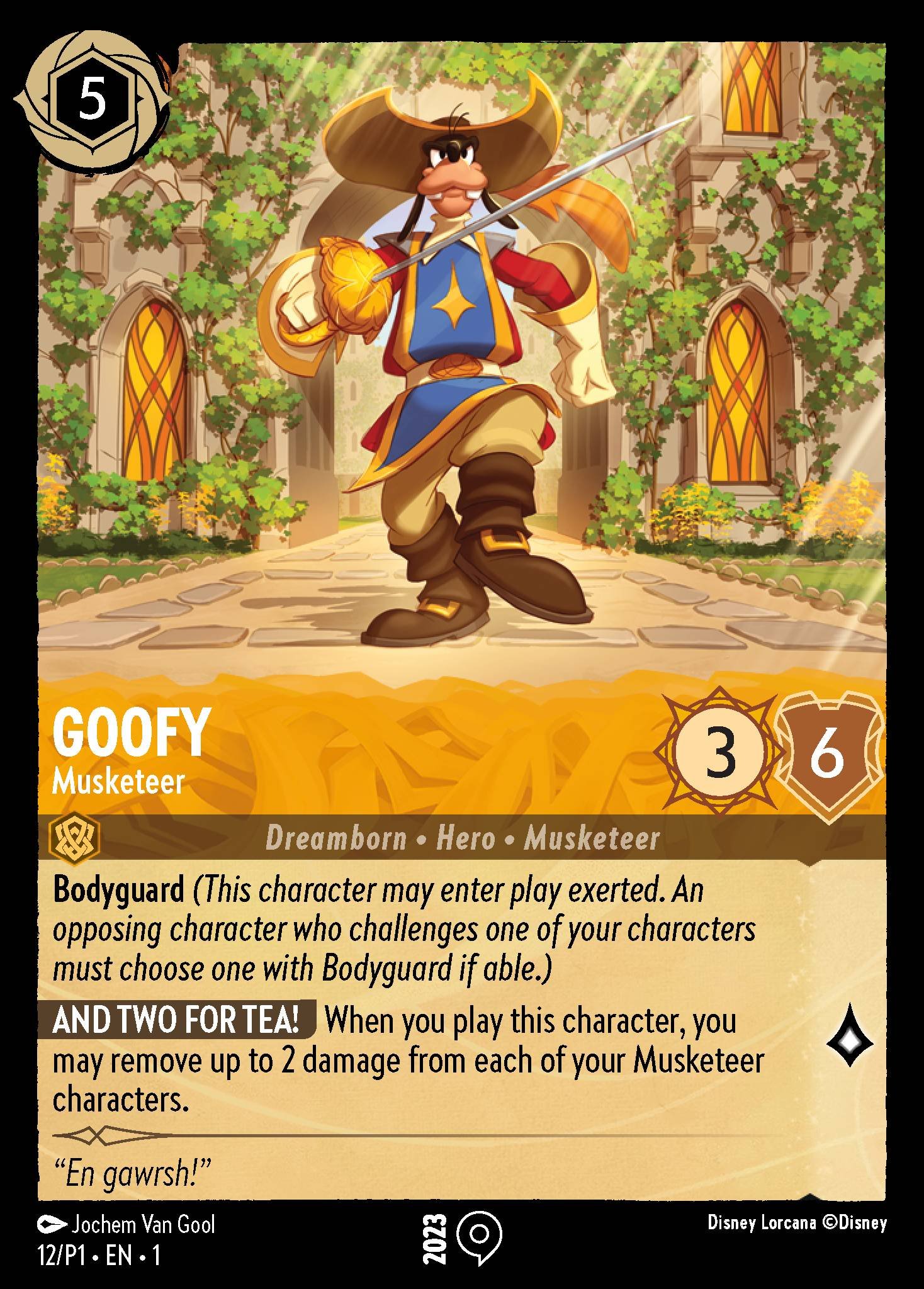 Goofy - Musketeer (Promo)