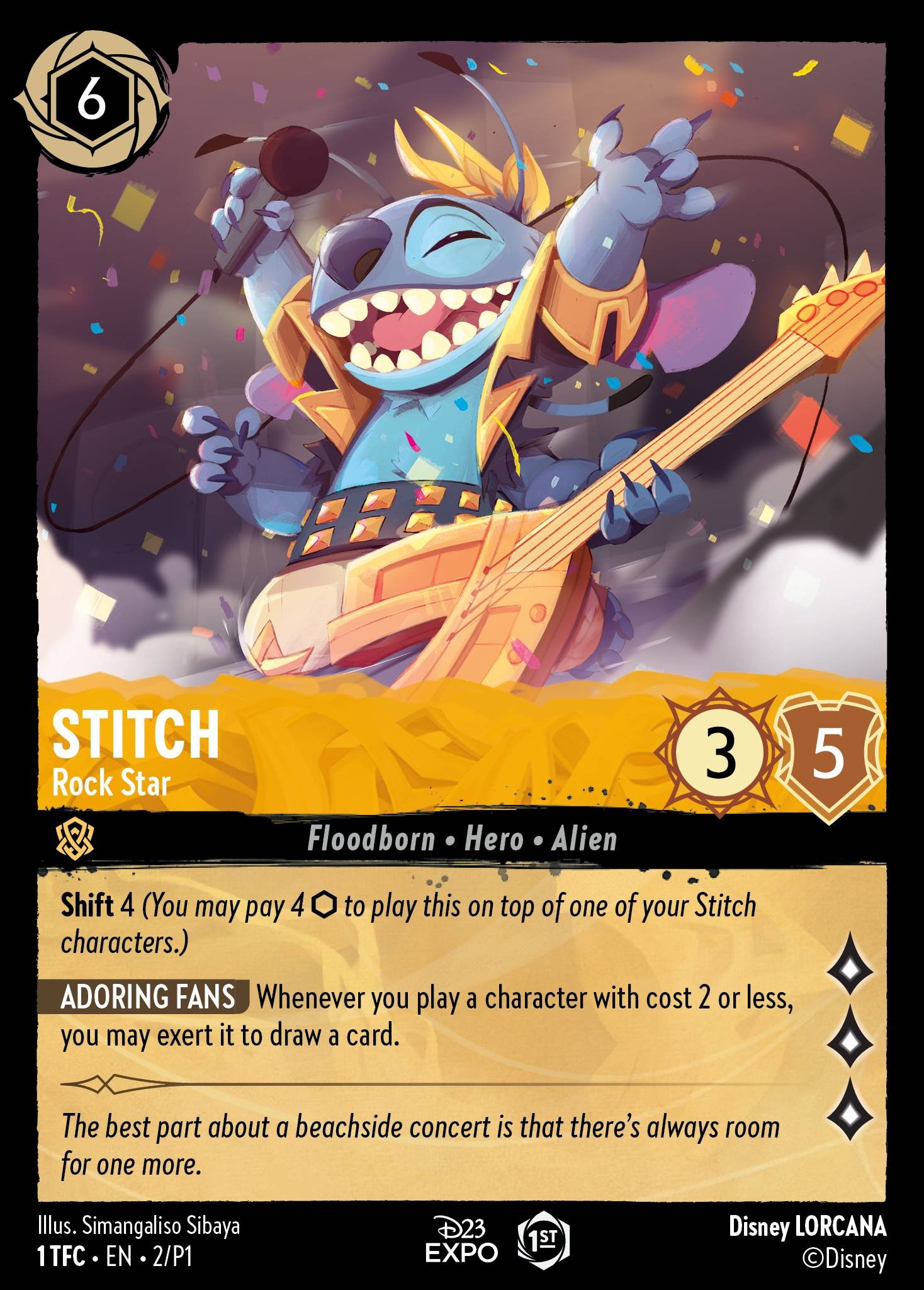 Stitch - Rock Star (Promo &middot; 1 #2)