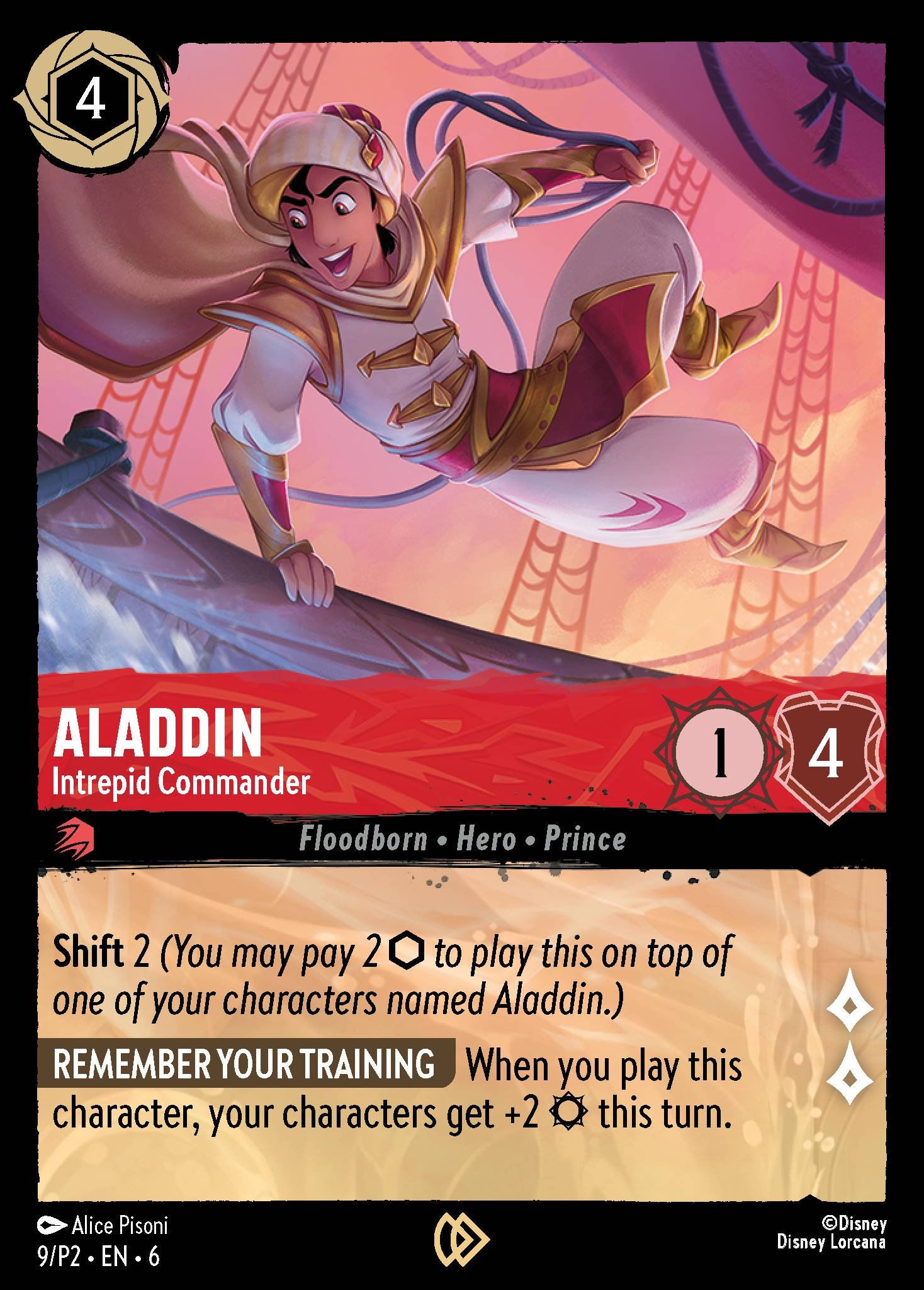 Aladdin - Intrepid Commander (Promo)