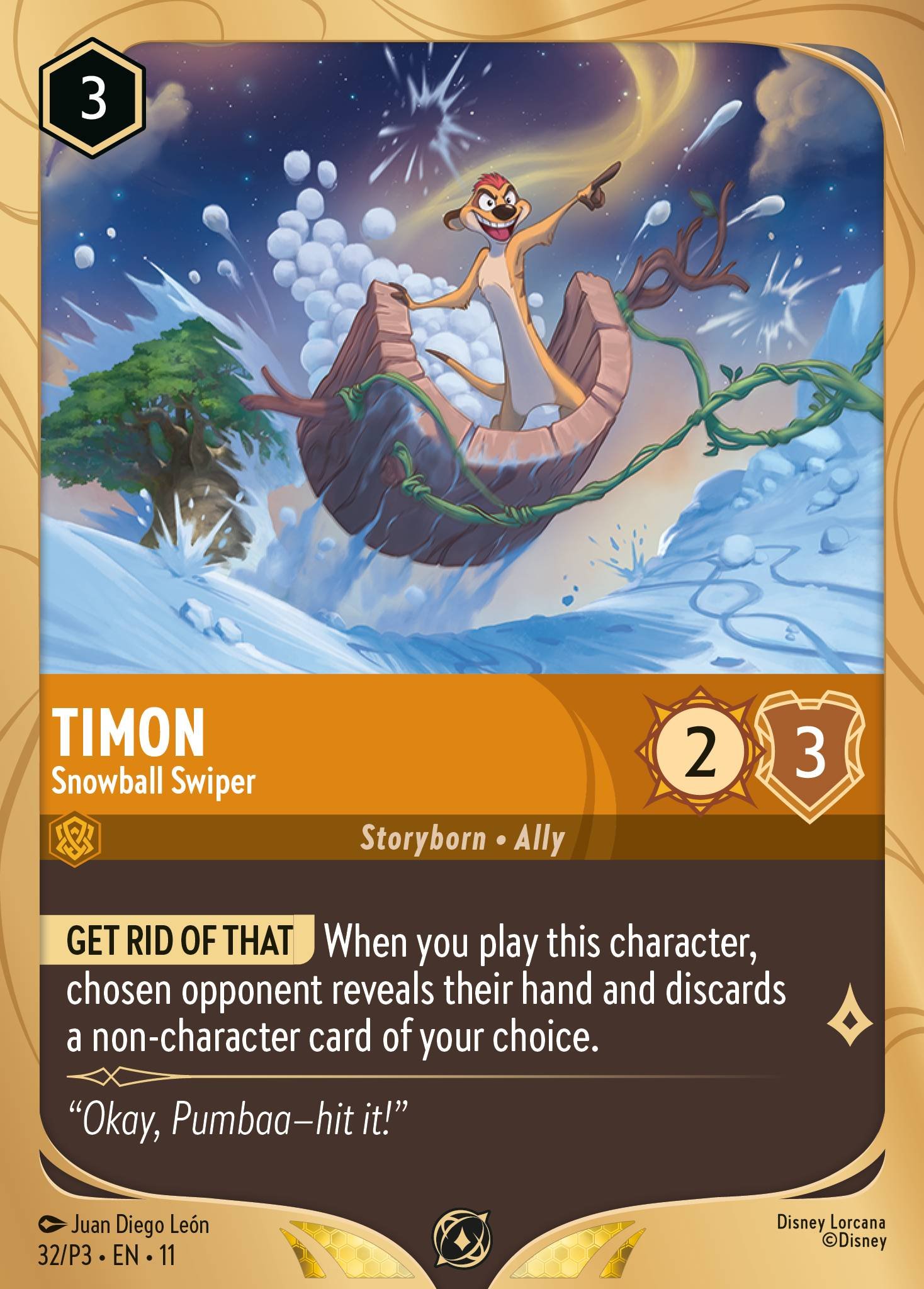 Timon - Snowball Swiper (Promo)