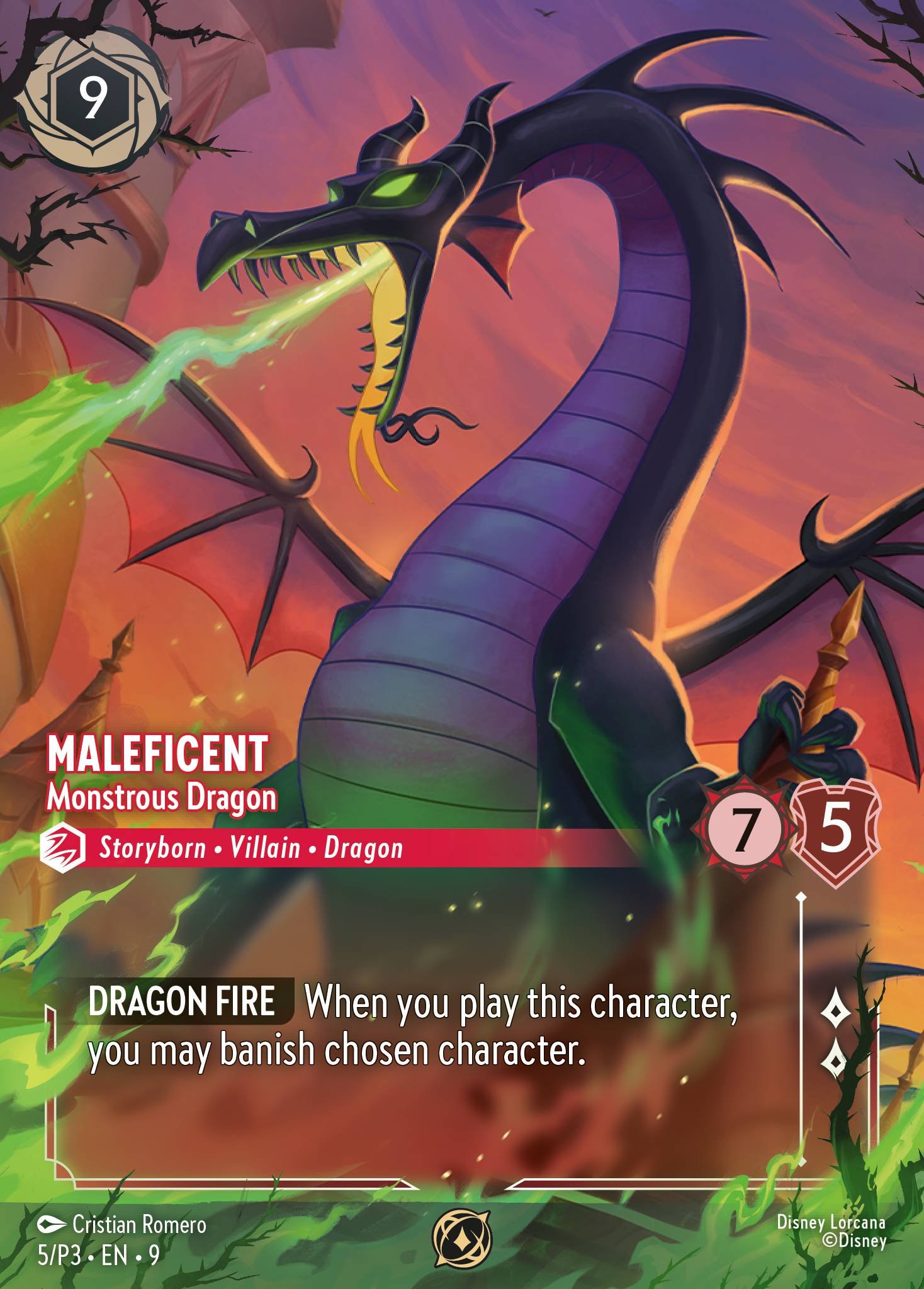 Maleficent - Monstrous Dragon (Promo &middot; 9 #5)