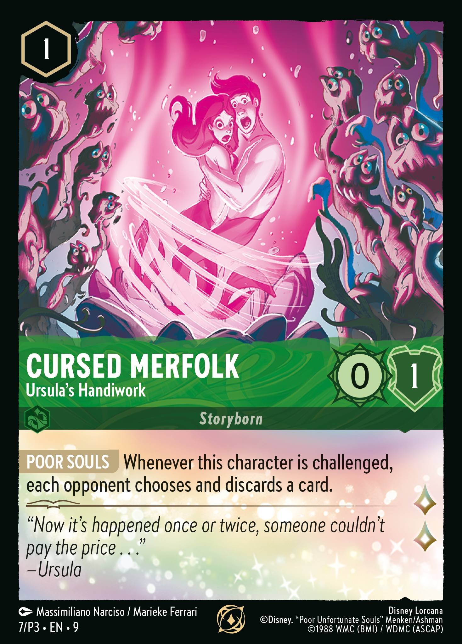 Cursed Merfolk - Ursula's Handiwork (Promo)
