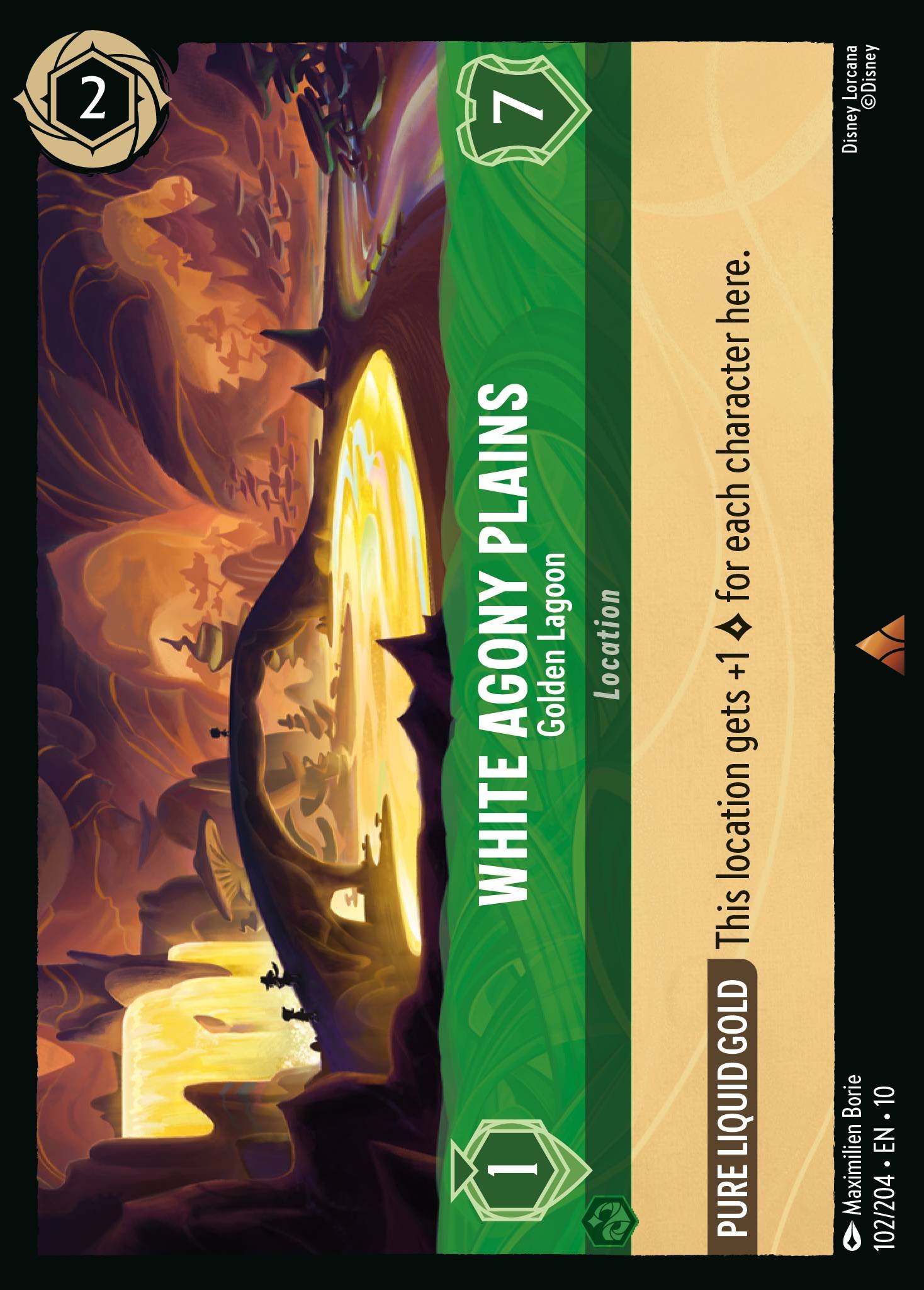 White Agony Plains - Golden Lagoon