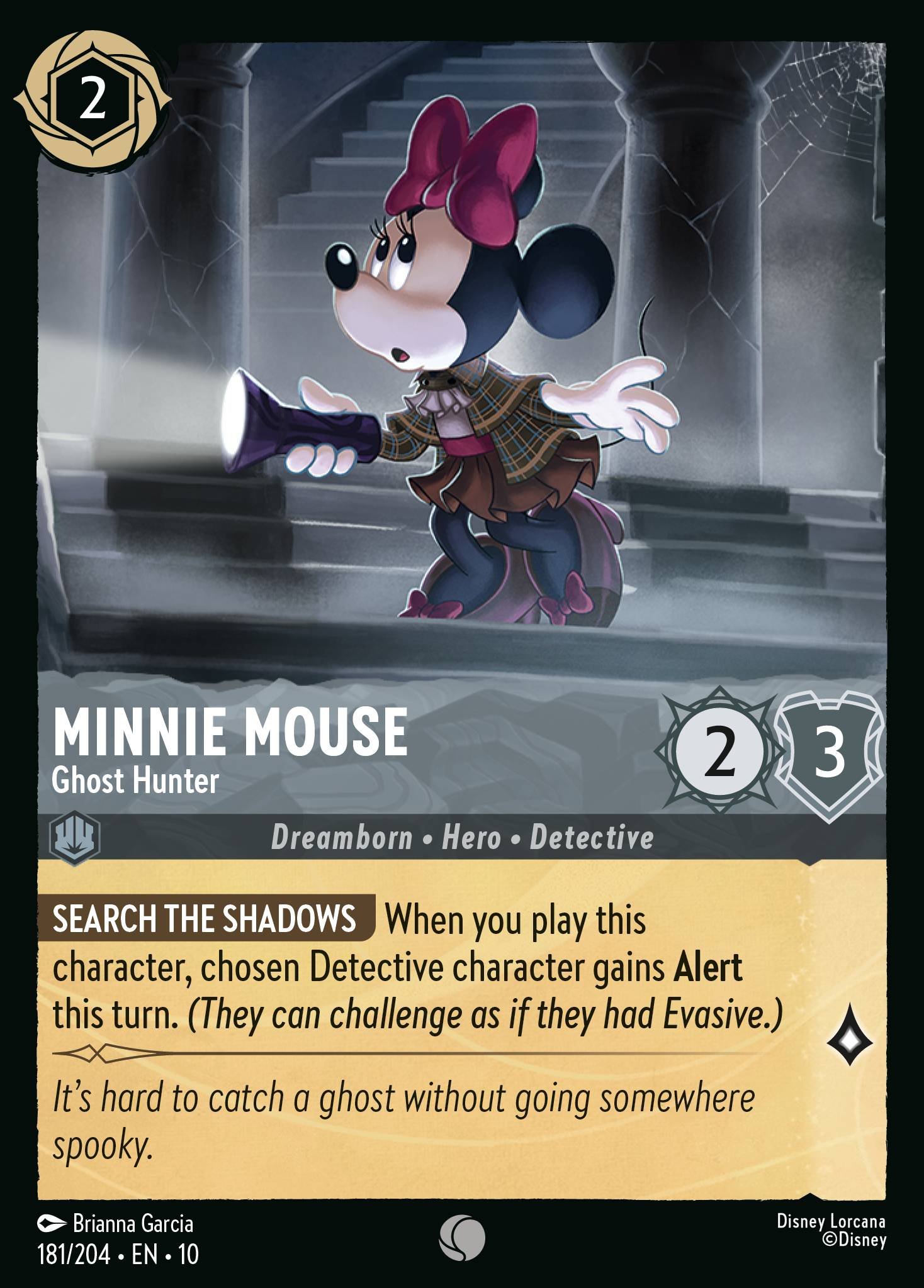 Minnie Mouse - Ghost Hunter (Common)