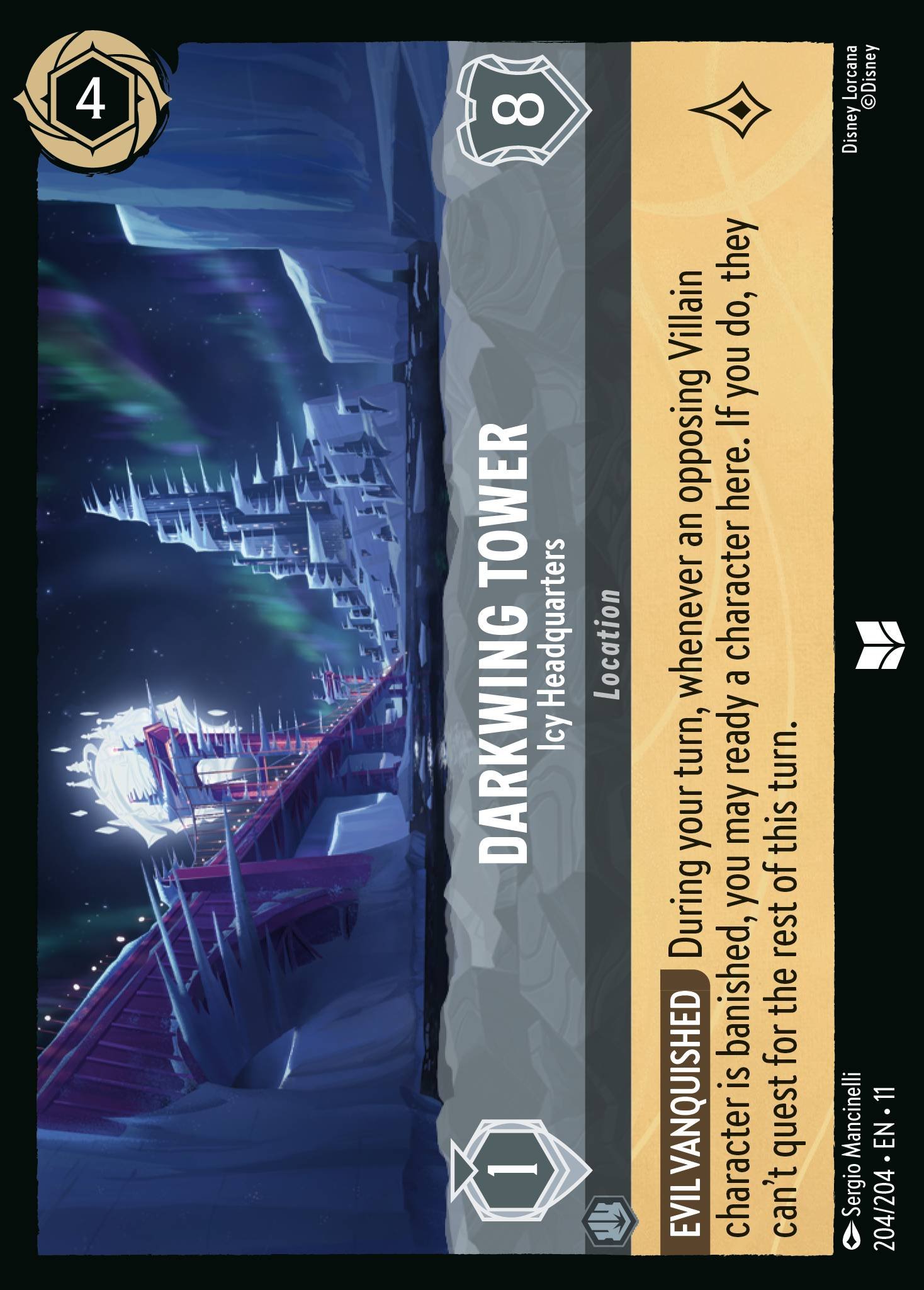 Darkwing Tower - Icy Headquarters