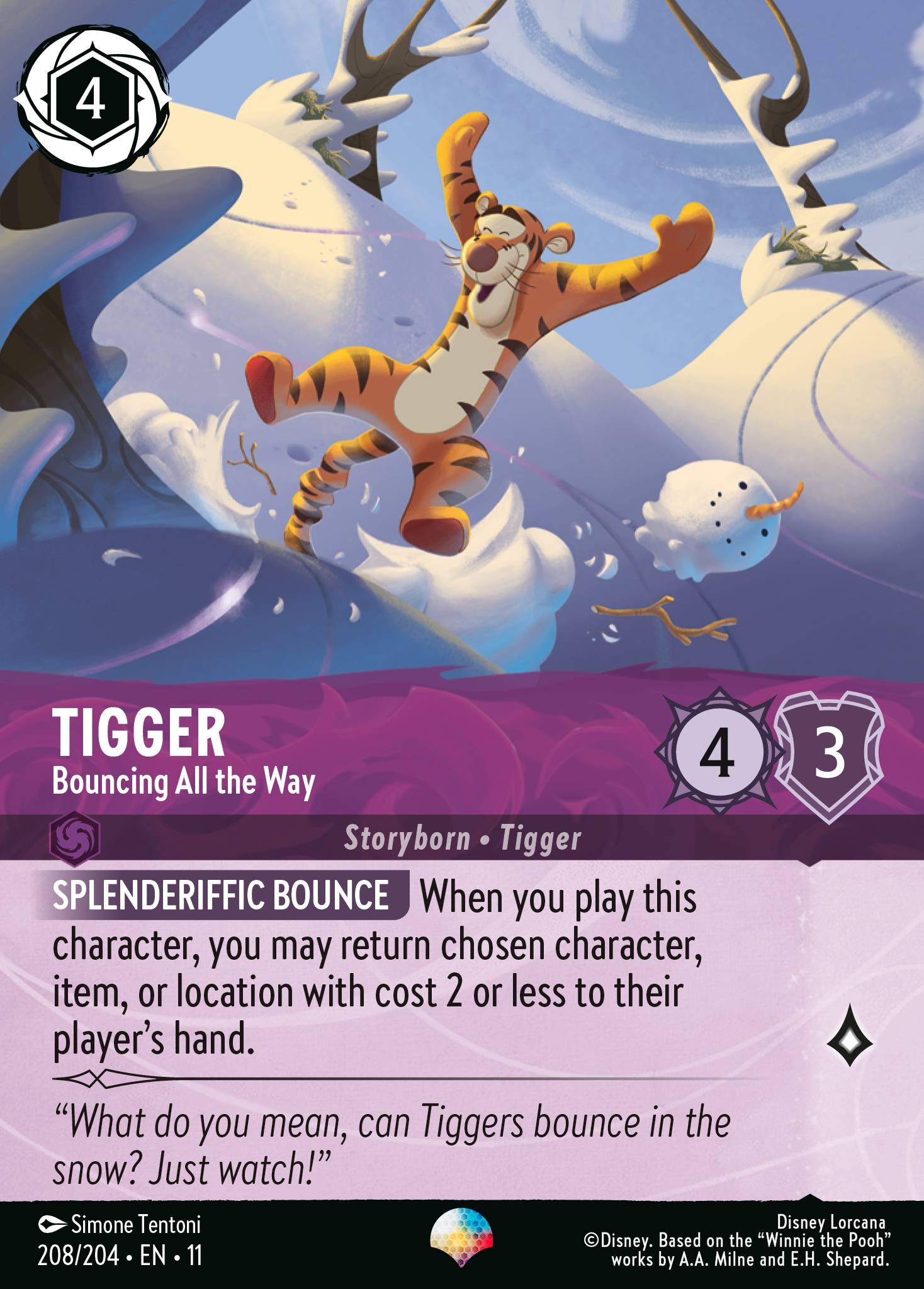 Tigger - Bouncing All the Way (Epic)