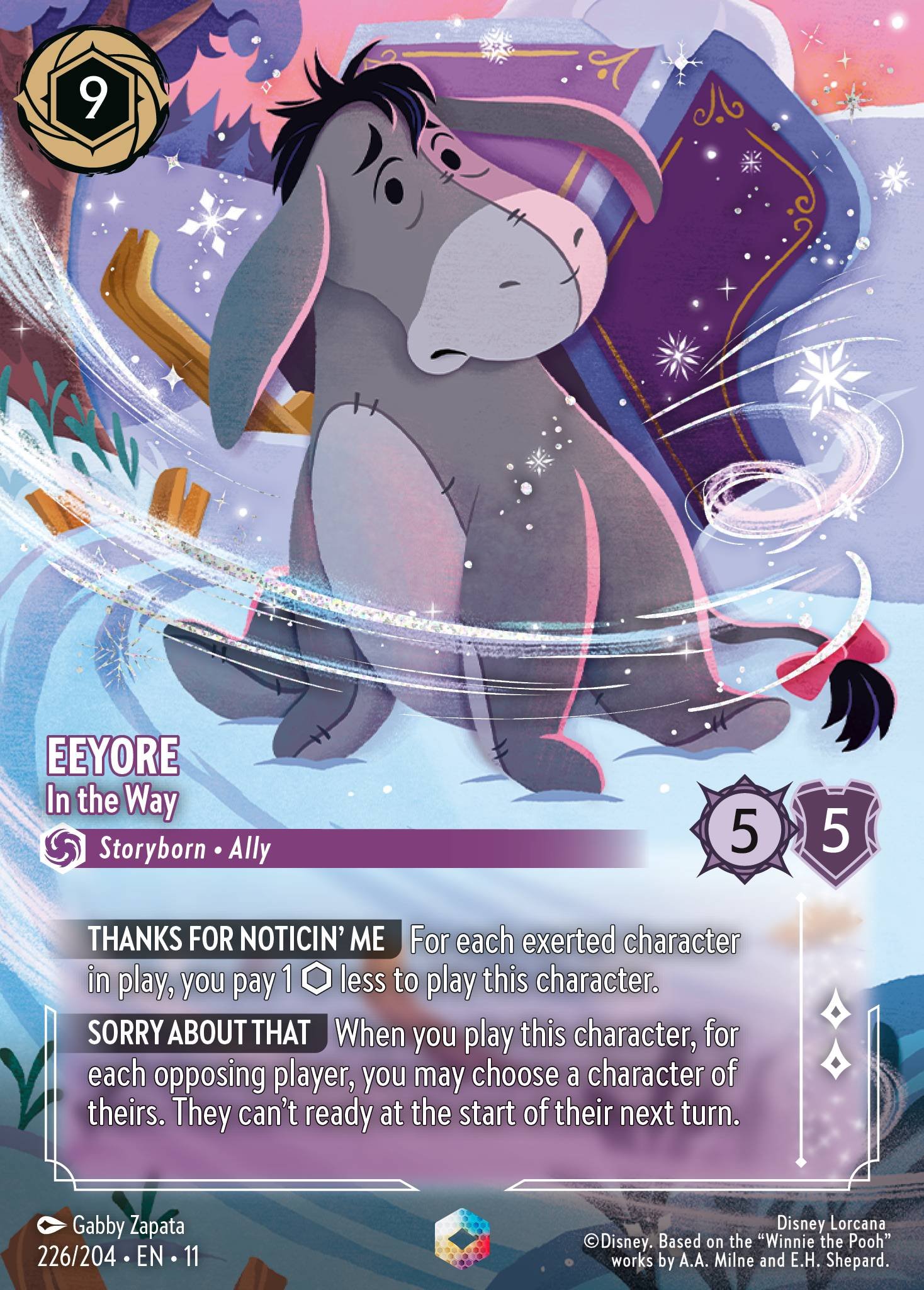 Eeyore - In the Way (Enchanted)