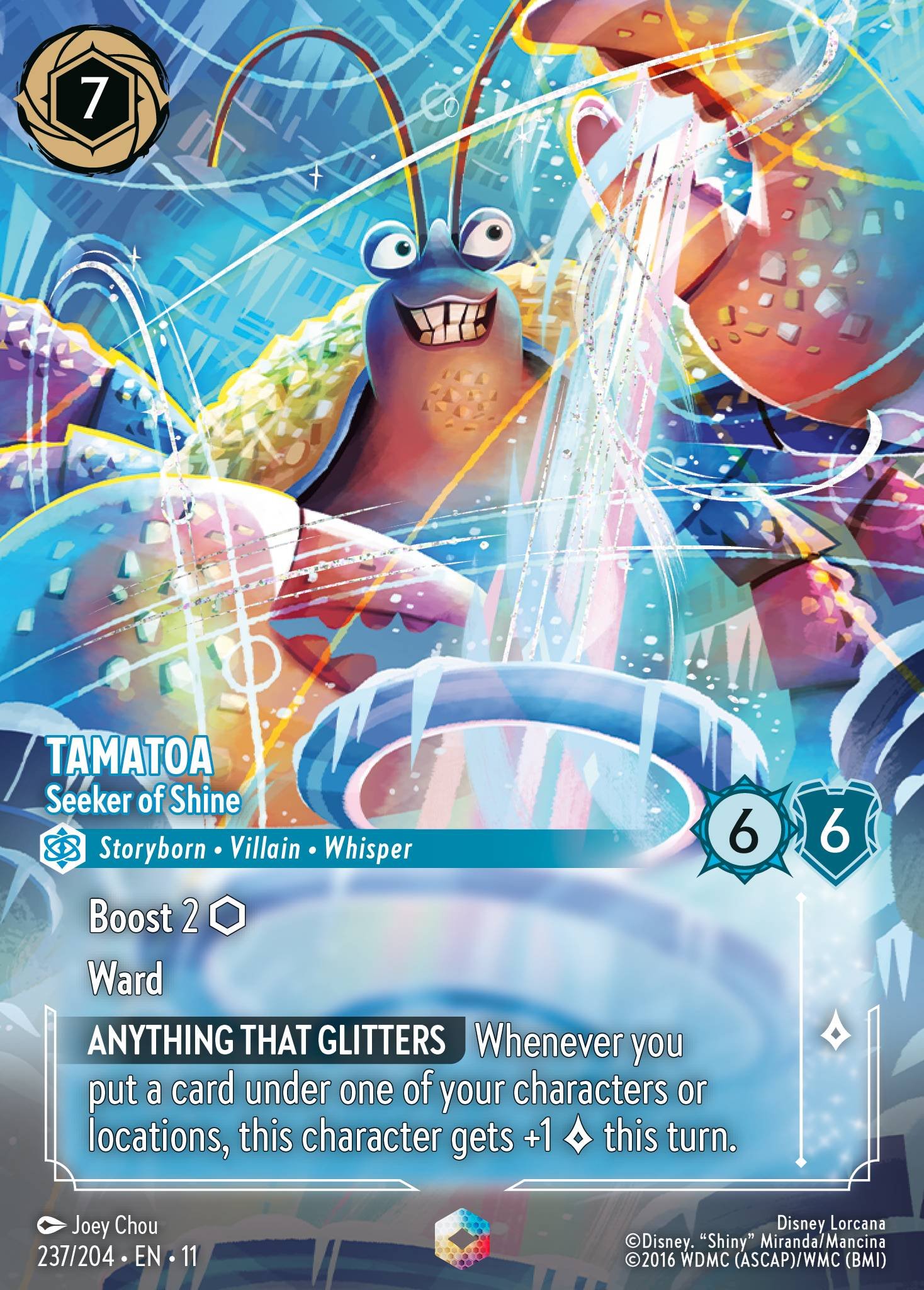Tamatoa - Seeker of Shine (Enchanted)