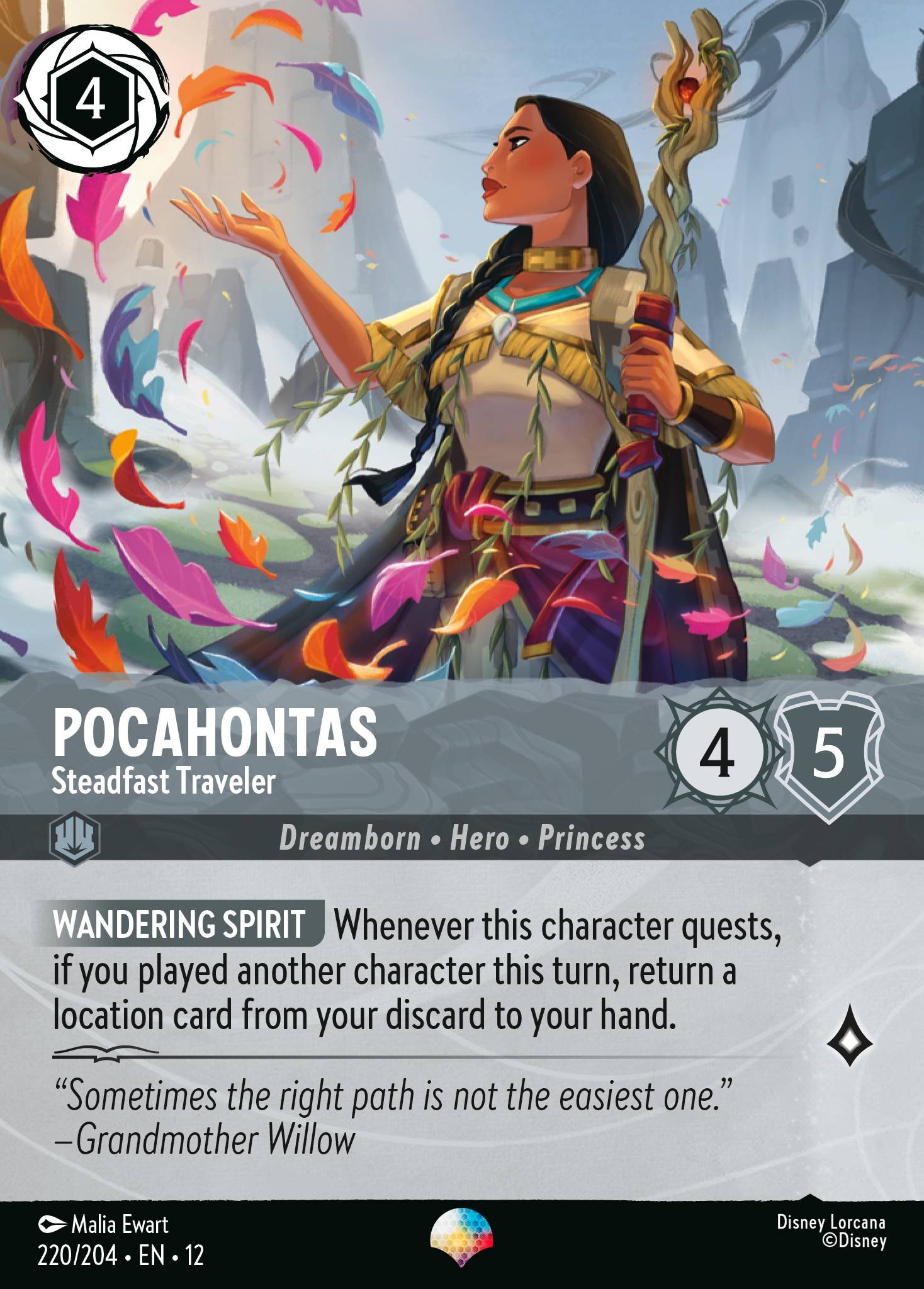 Pocahontas - Steadfast Traveler (Epic)