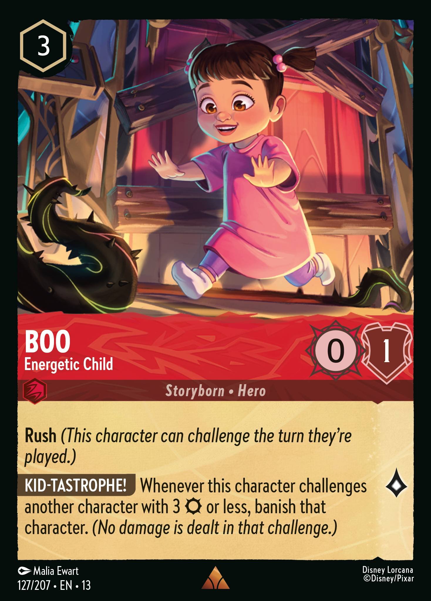Boo - Energetic Child (Rare)