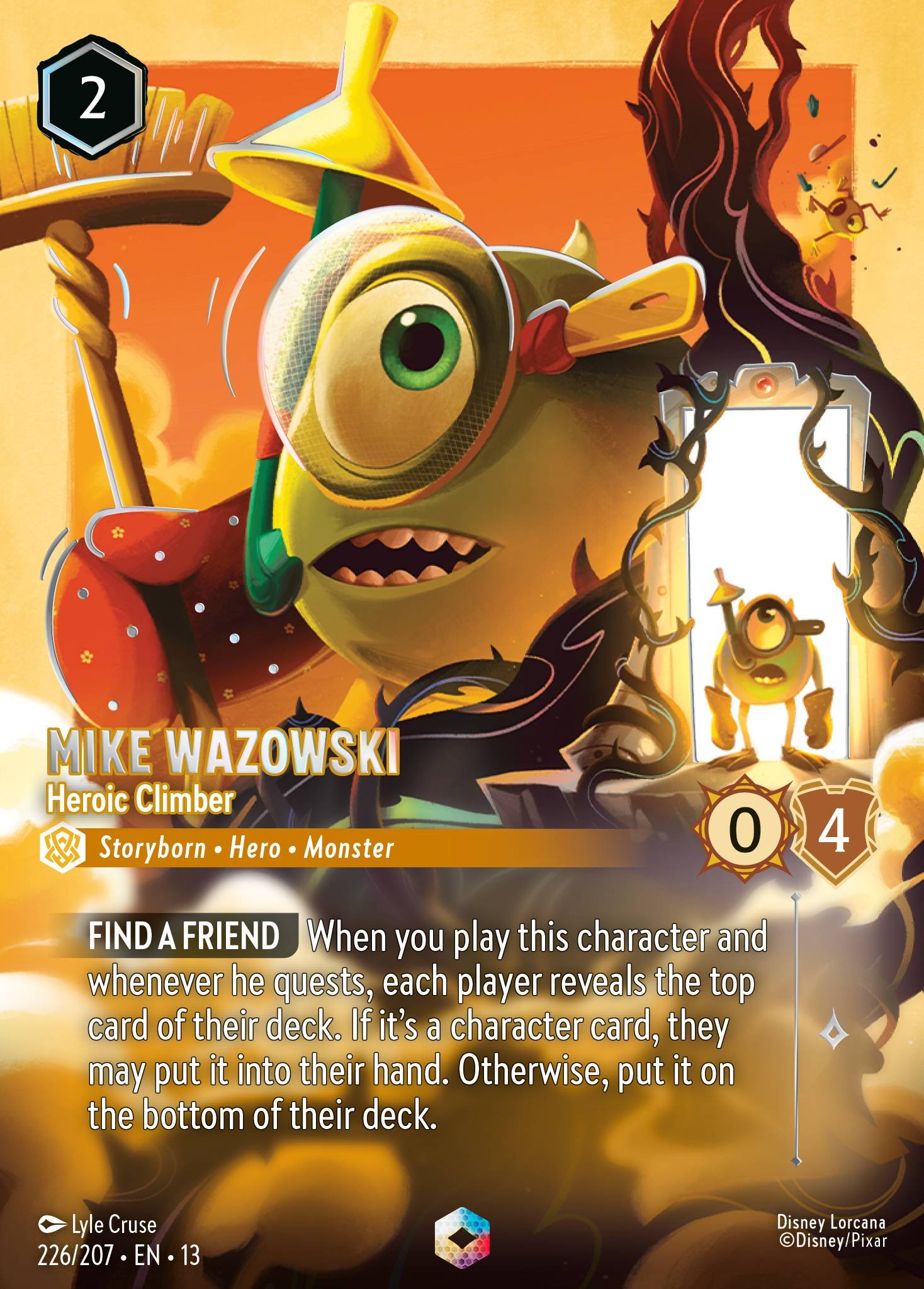 Mike Wazowski - Heroic Climber (Enchanted)