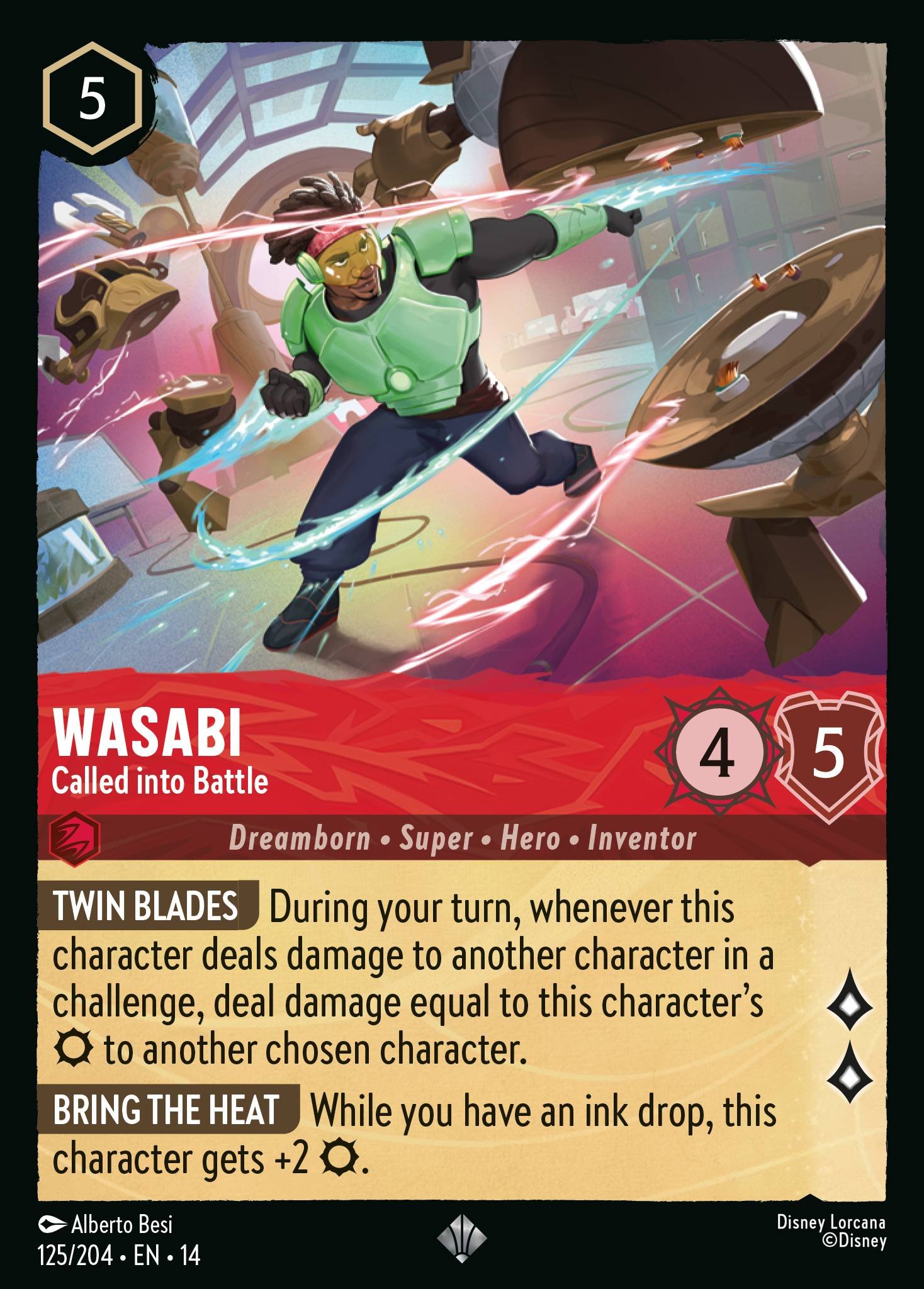 Wasabi - Called into Battle (Super Rare)