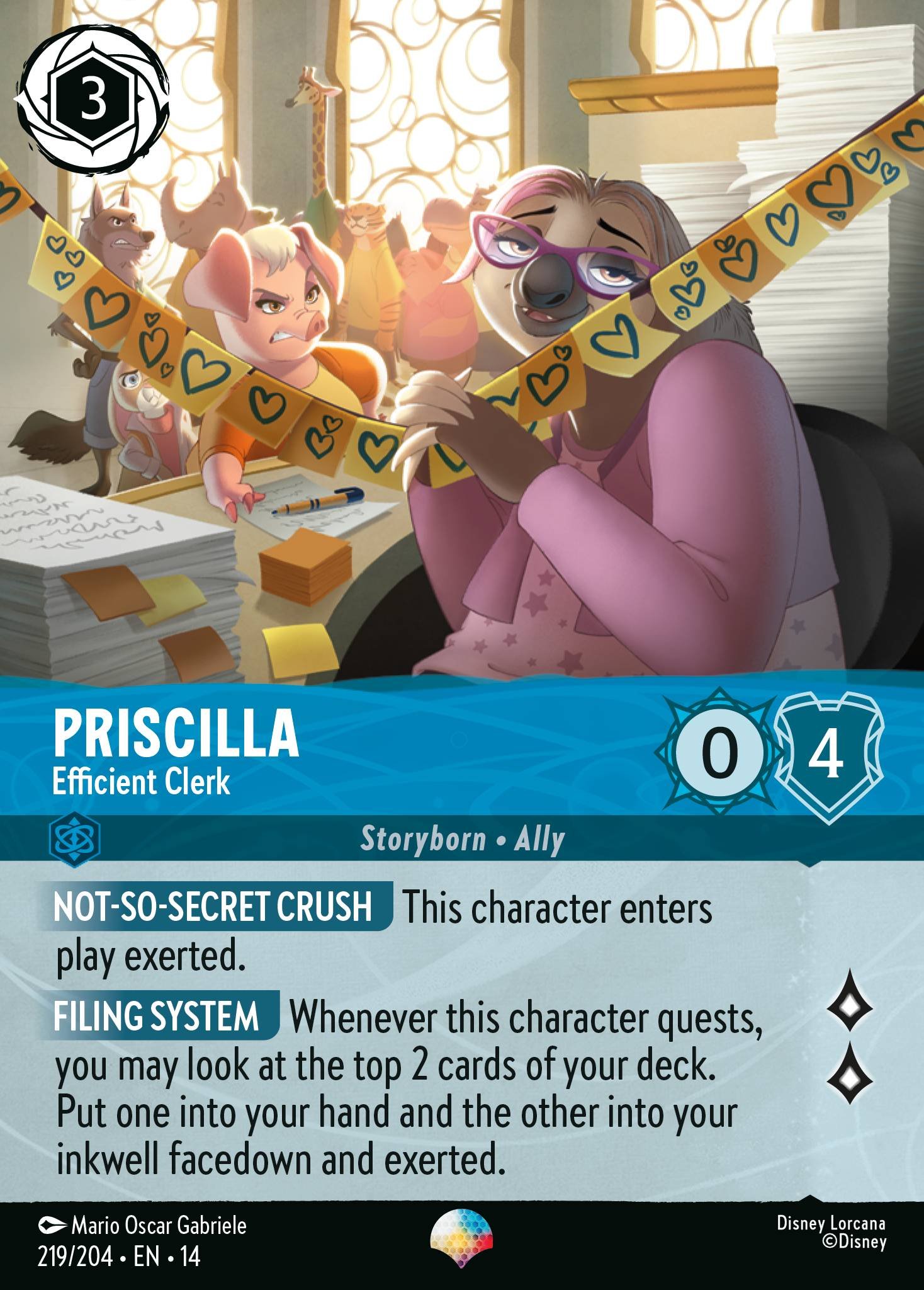 Priscilla - Efficient Clerk (Epic)