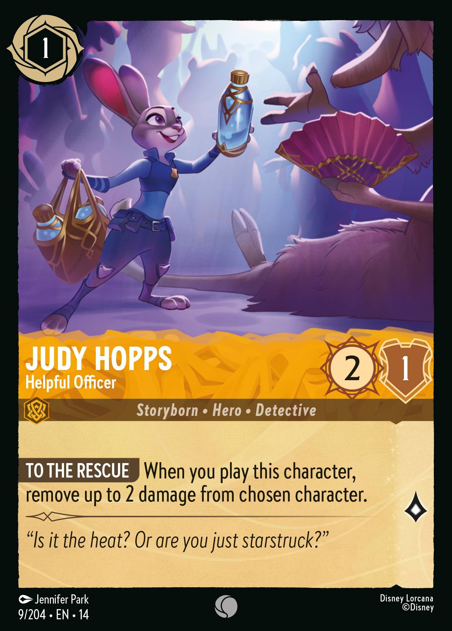 Judy Hopps - Helpful Officer (Common)