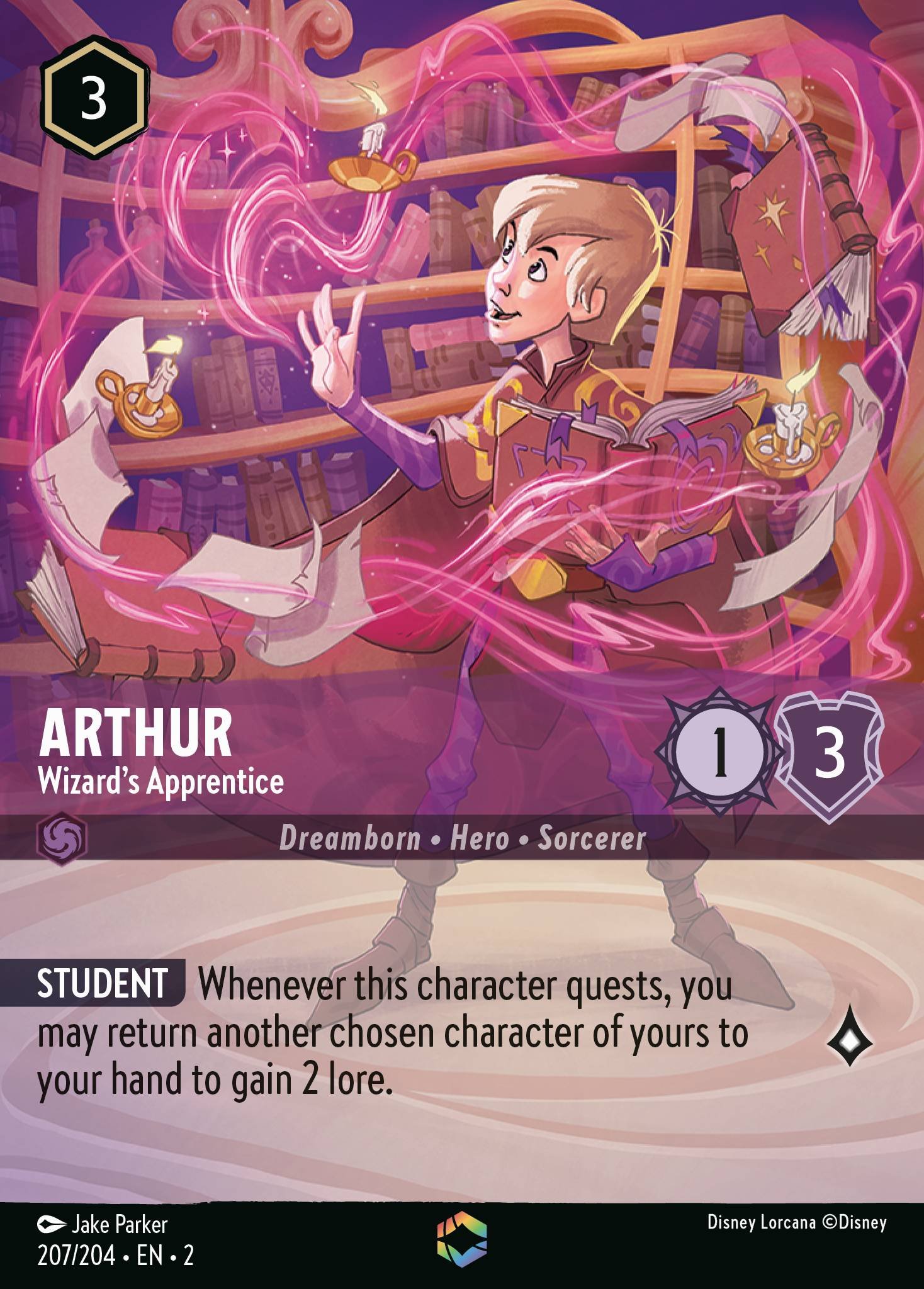 Arthur - Wizard's Apprentice (Enchanted)