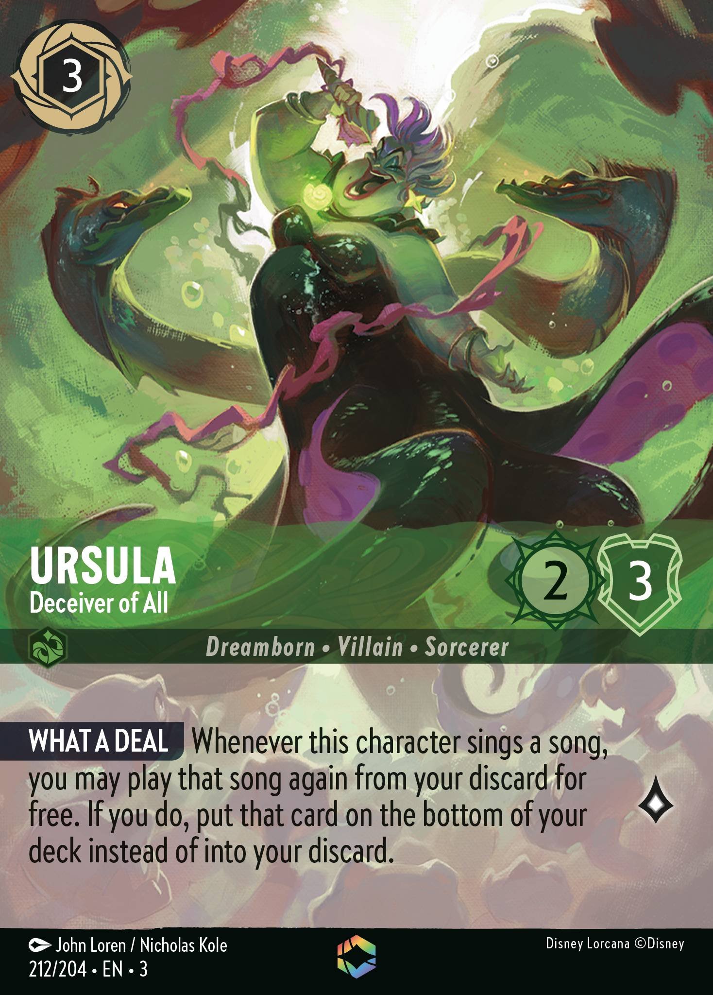 Ursula - Deceiver of All (Enchanted)