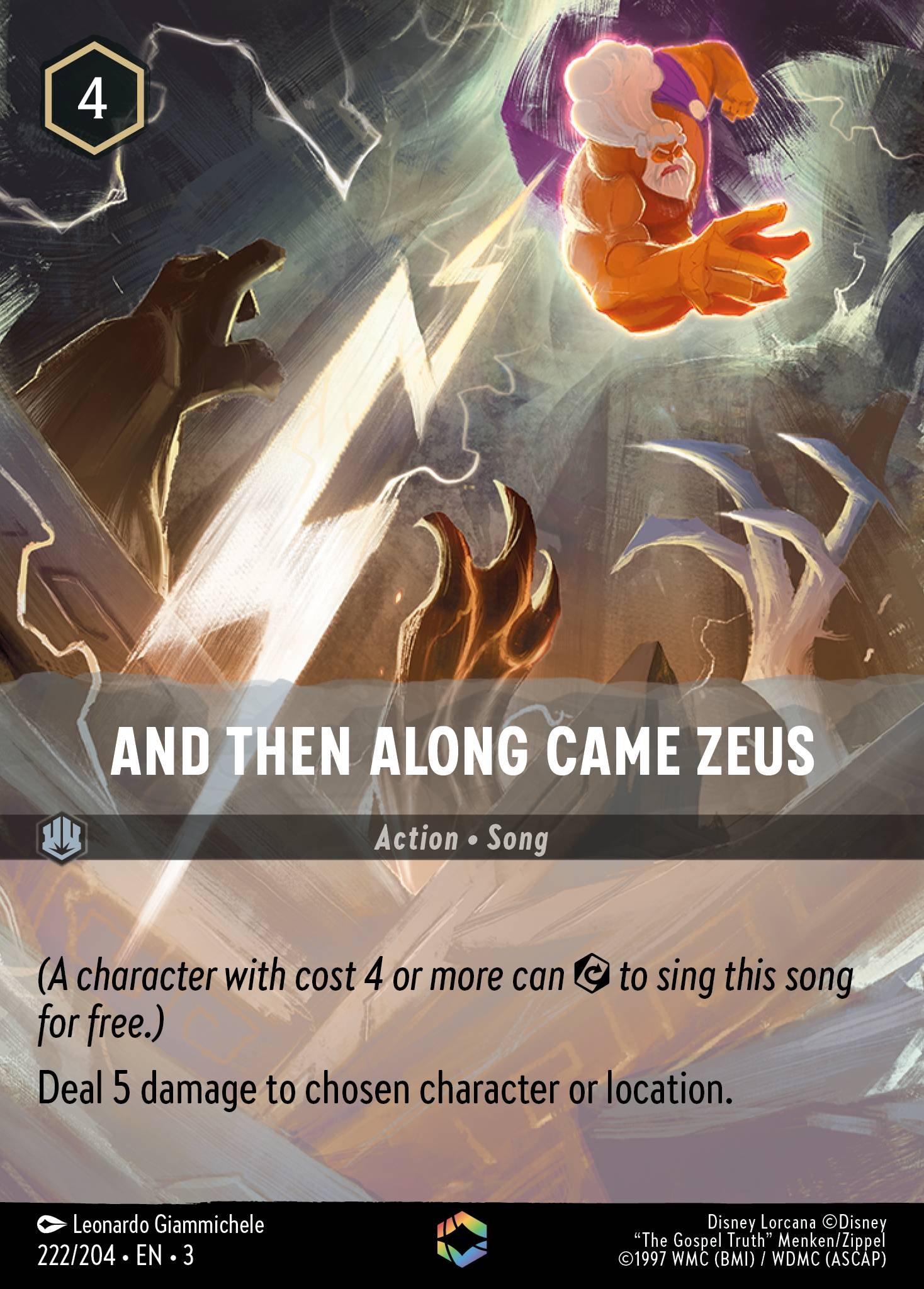 And Then Along Came Zeus (Enchanted)