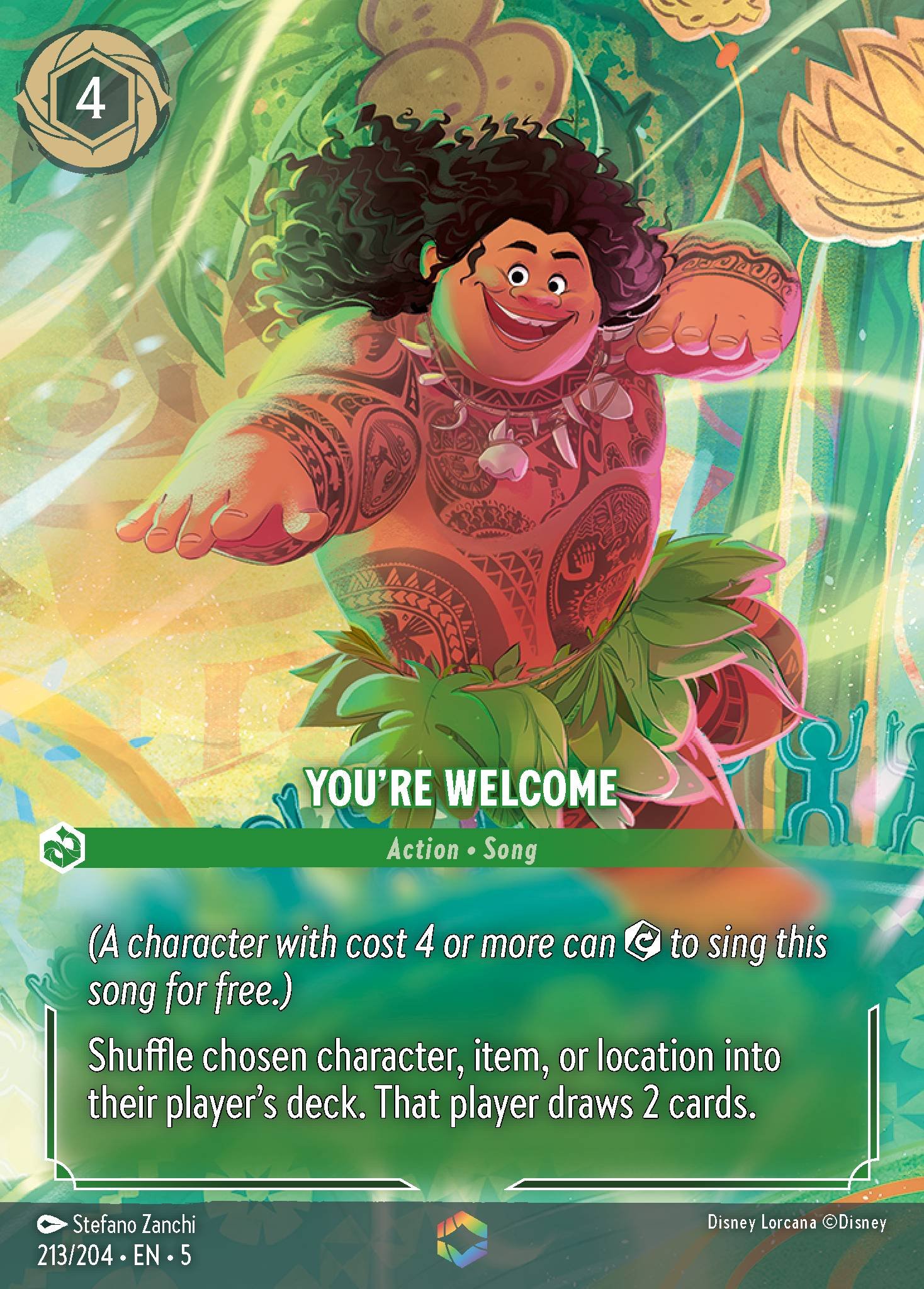 You're Welcome (Enchanted)