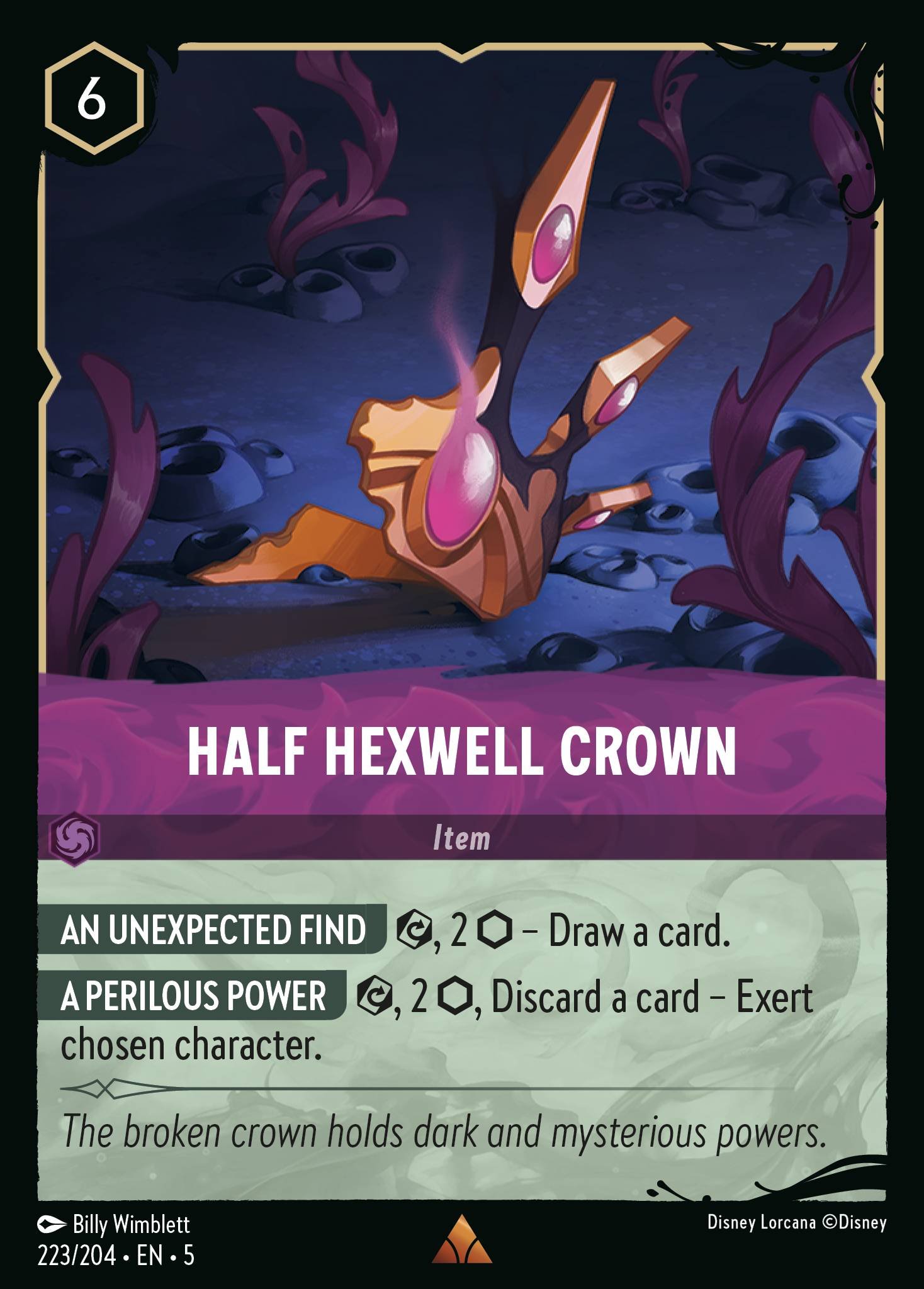 Half Hexwell Crown (Rare &middot; 5 #223)