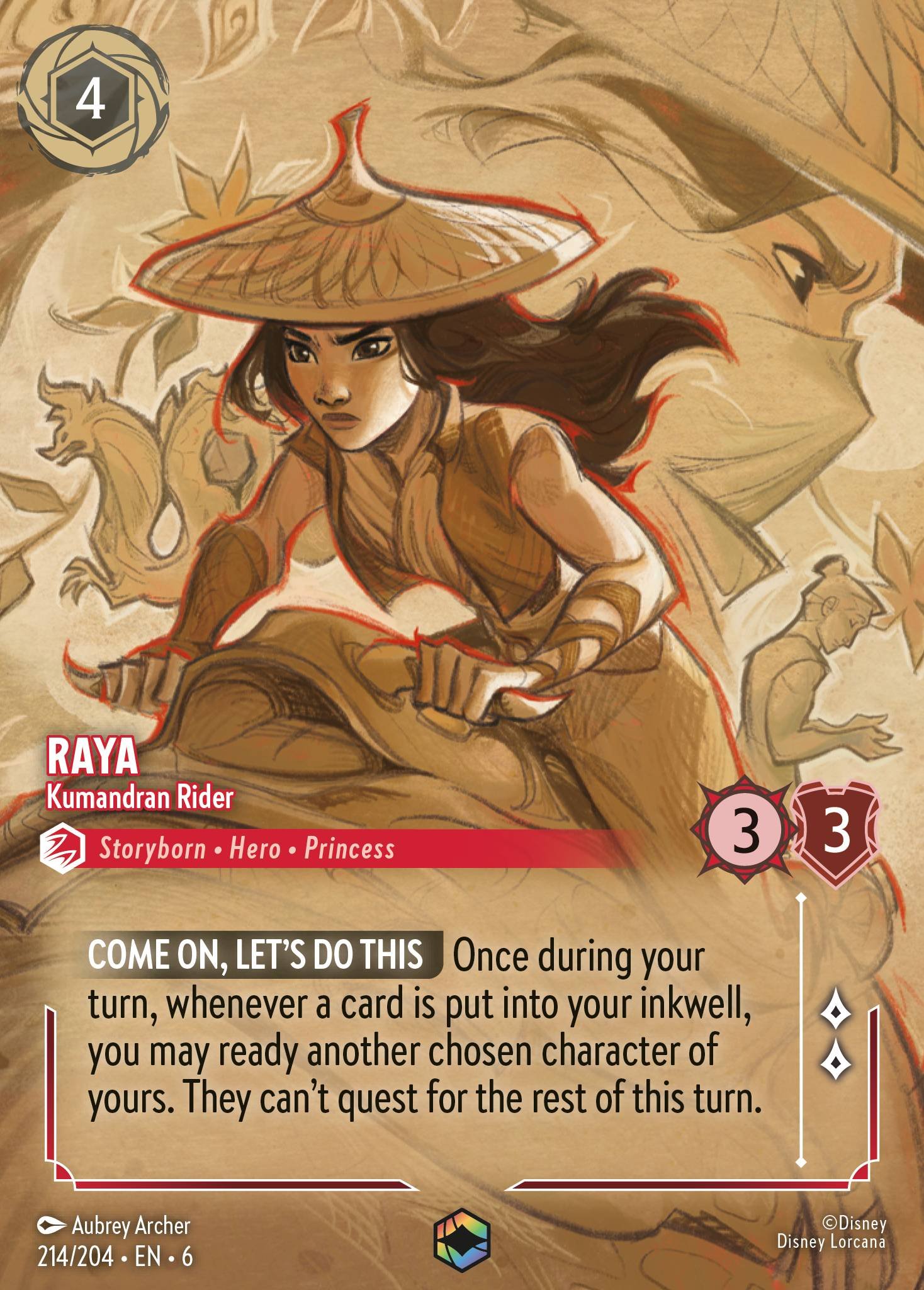 Raya - Kumandran Rider (Enchanted)