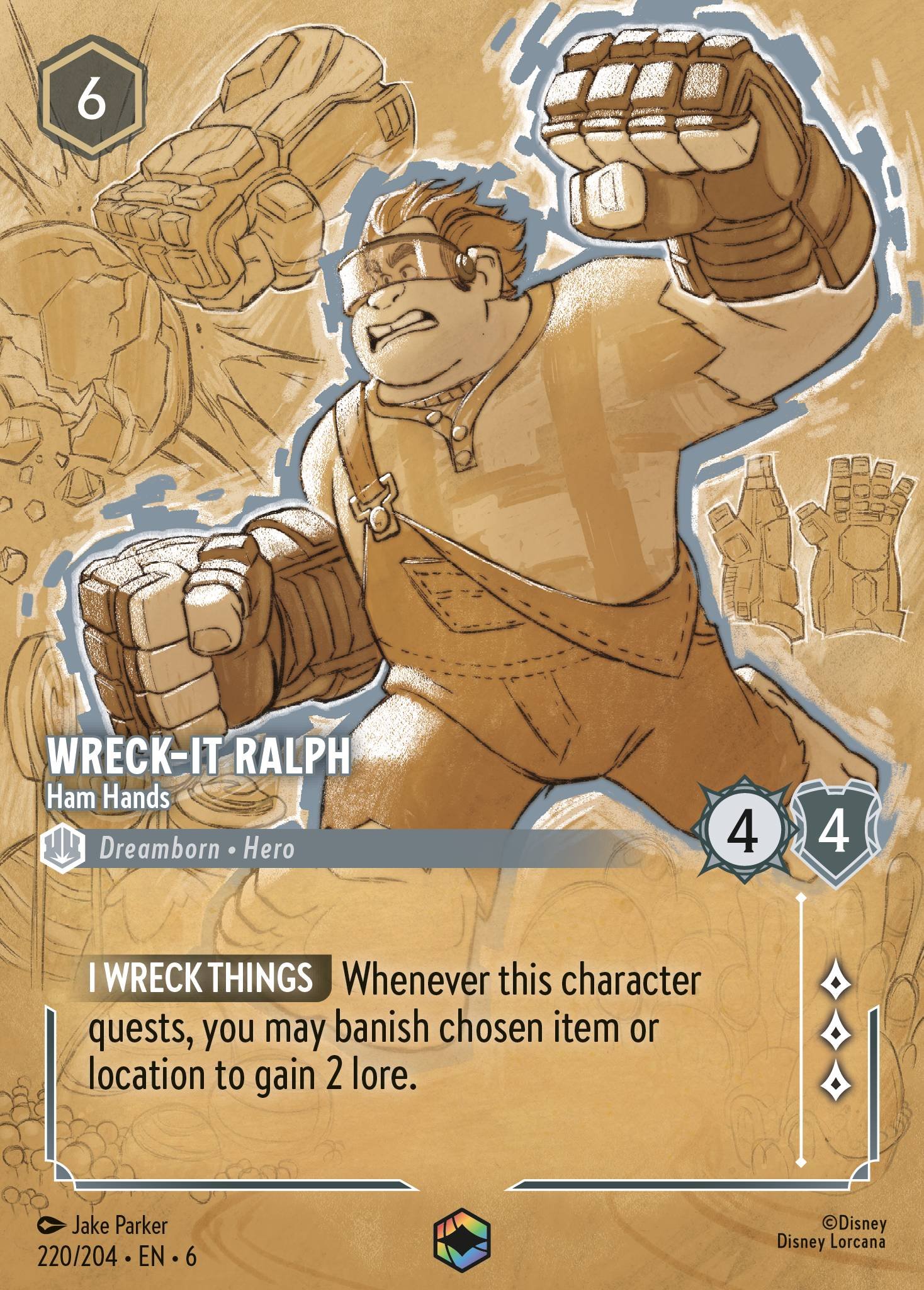 Wreck-It Ralph - Ham Hands (Enchanted)