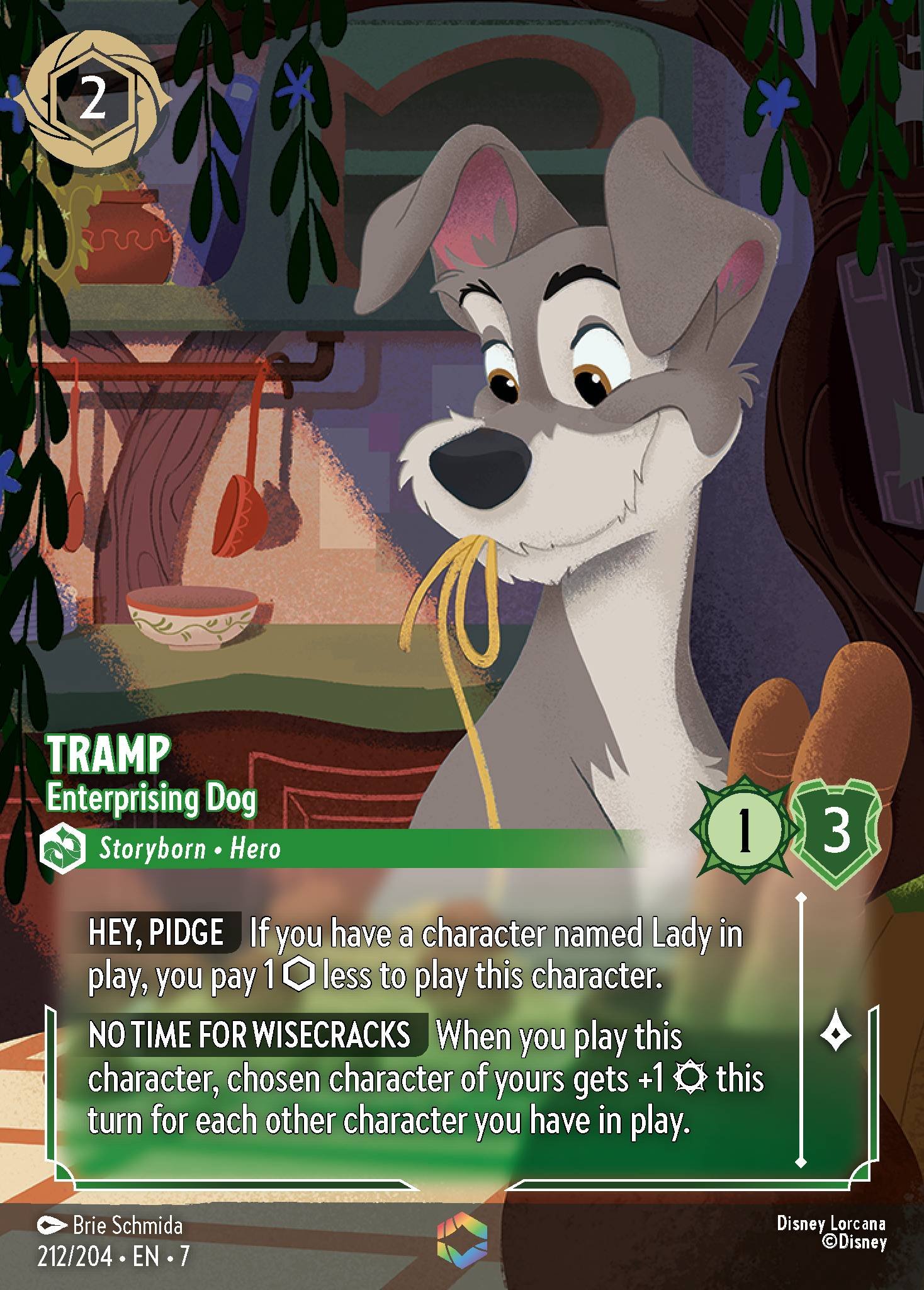 Tramp - Enterprising Dog (Enchanted)