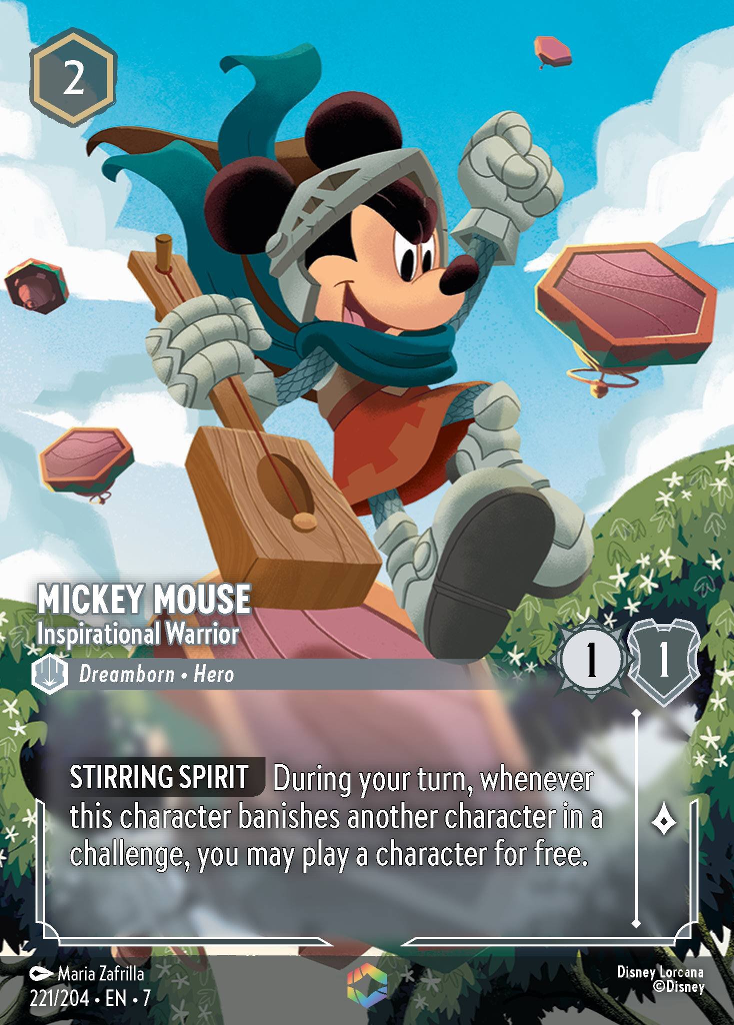 Mickey Mouse - Inspirational Warrior (Enchanted)