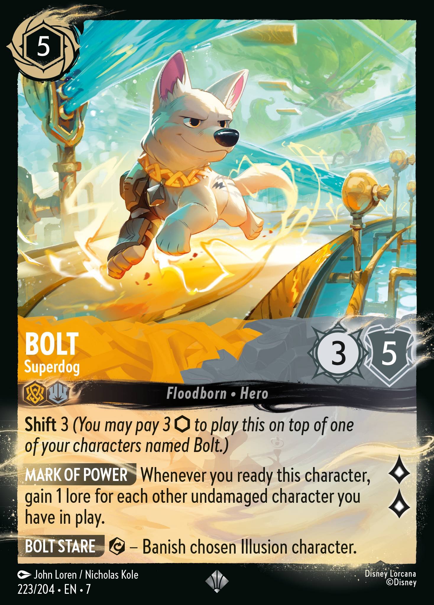 Bolt - Superdog (Super Rare &middot; 7 #223)