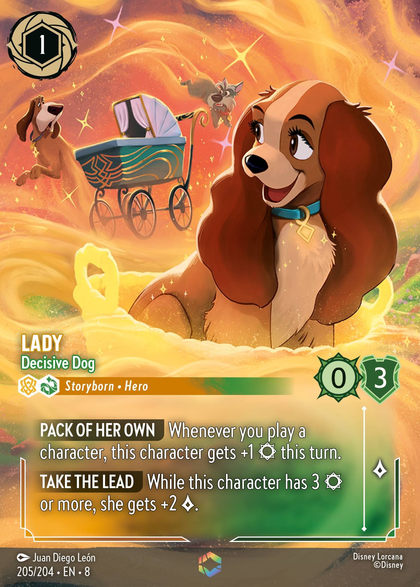 Lady - Decisive Dog (Enchanted)