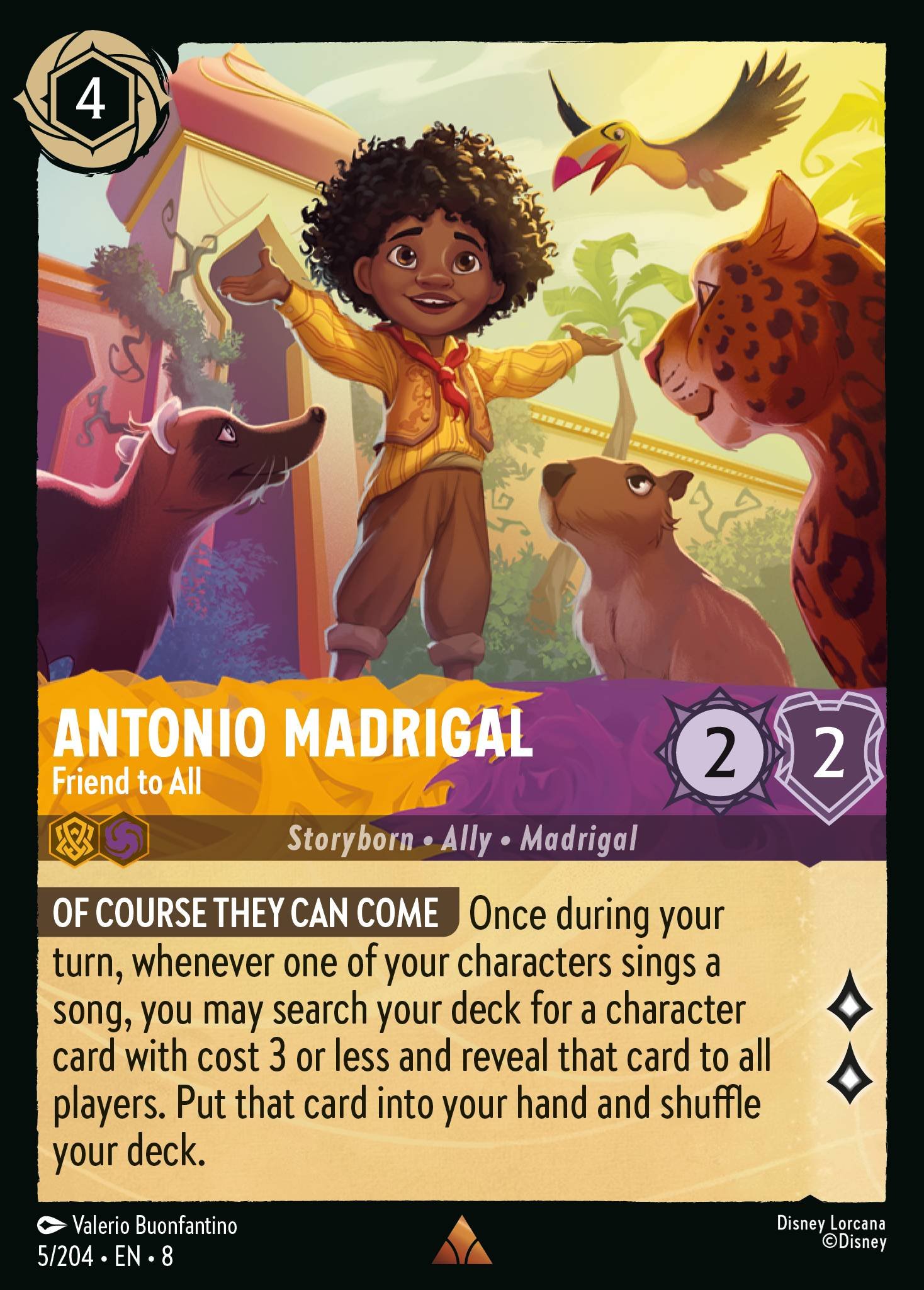 Antonio Madrigal - Friend to All