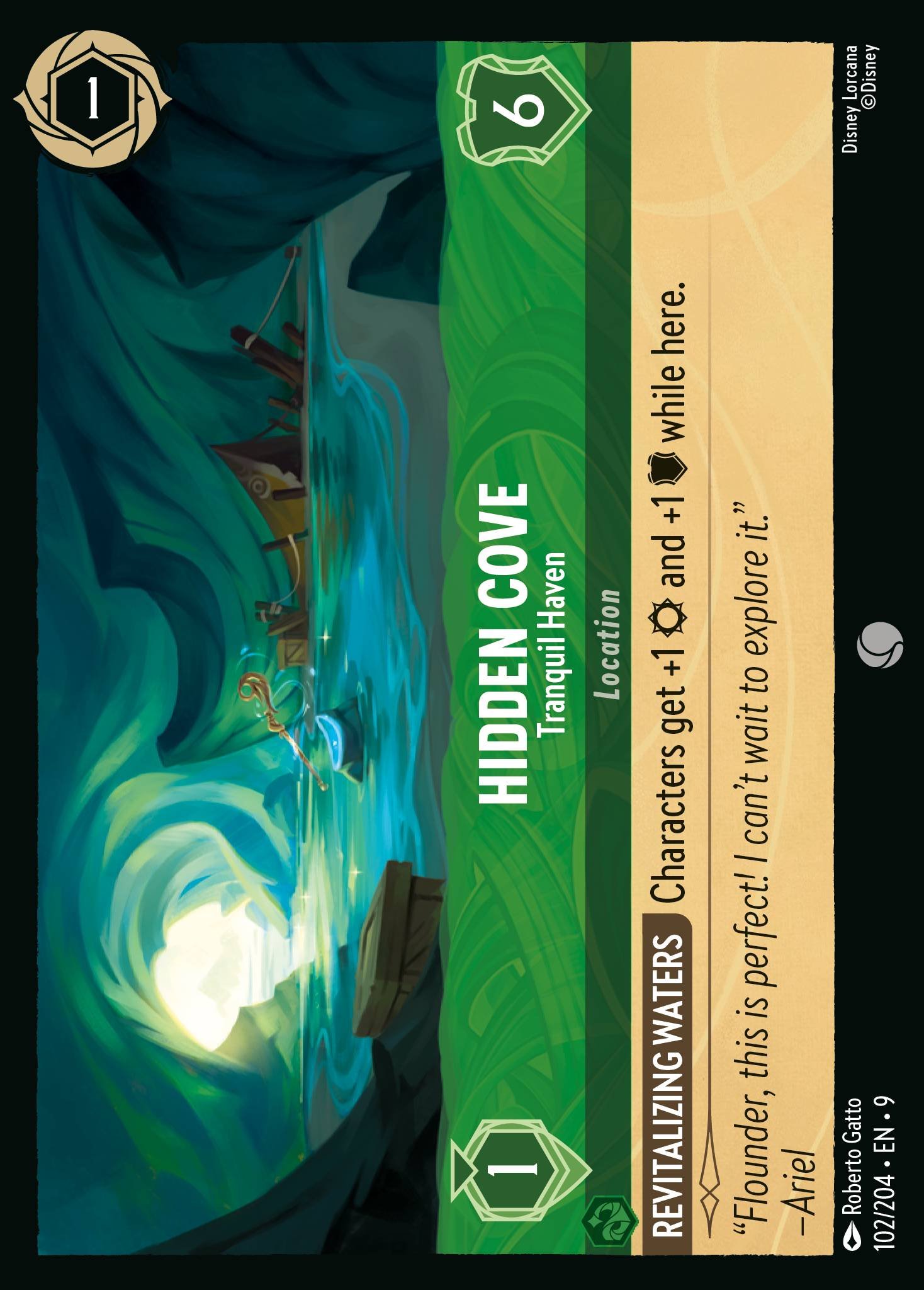 Hidden Cove - Tranquil Haven (Common &middot; 9 #102)