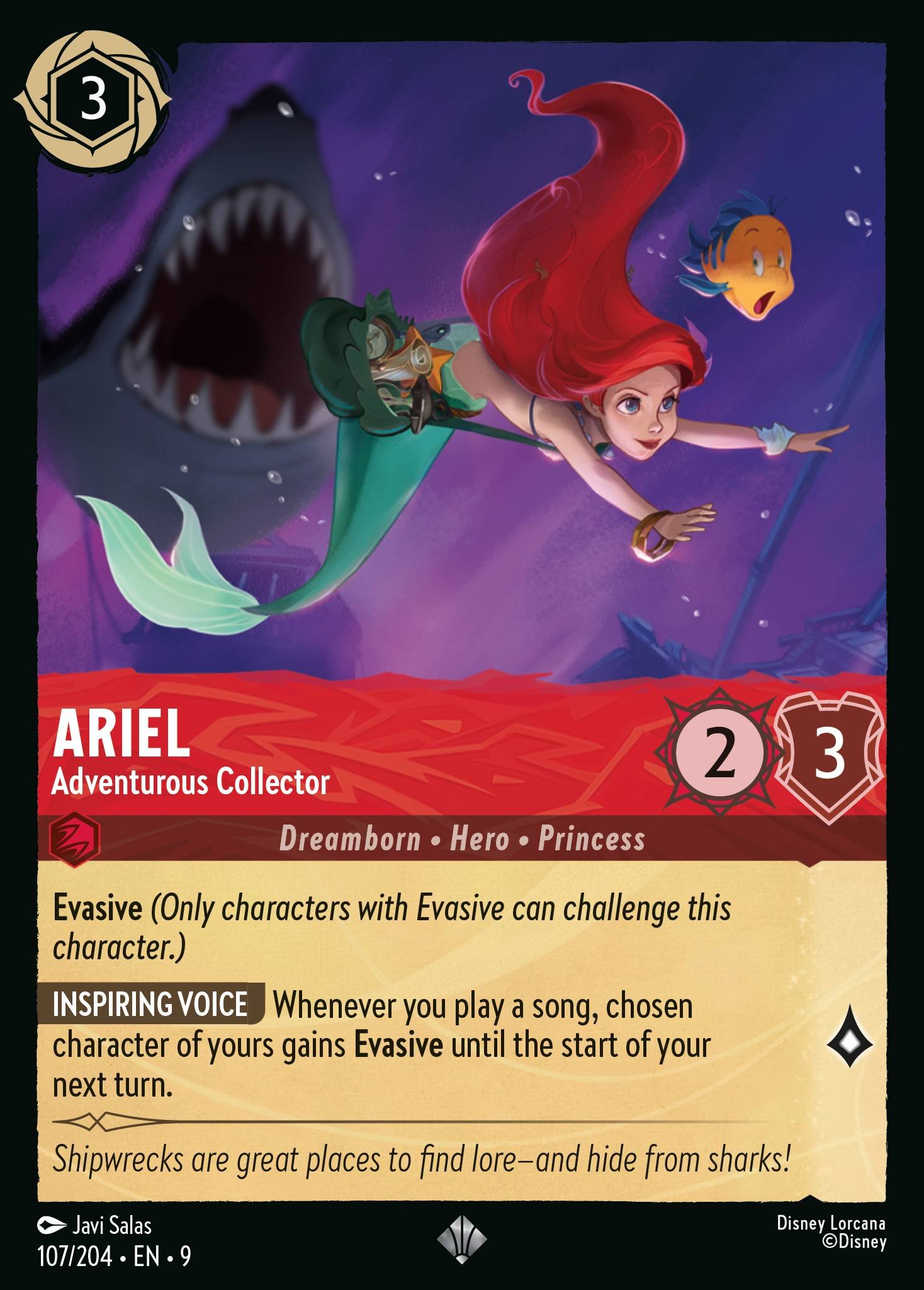 Ariel - Adventurous Collector (Super Rare &middot; 9 #107)