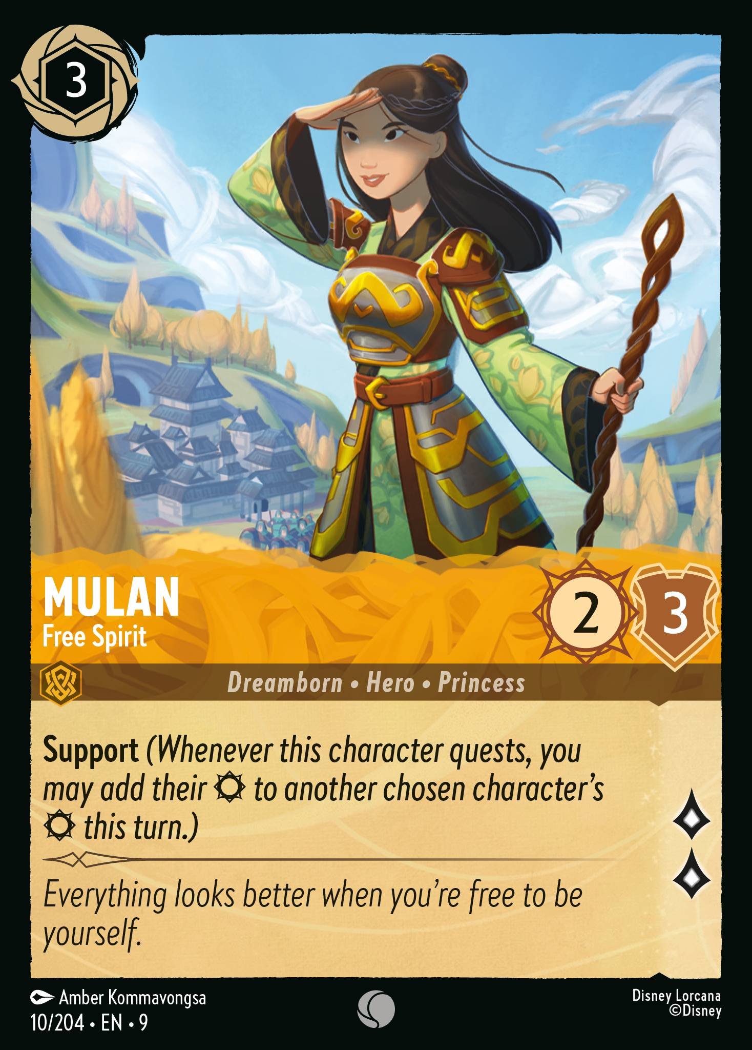 Mulan - Free Spirit (Common &middot; 9 #10)