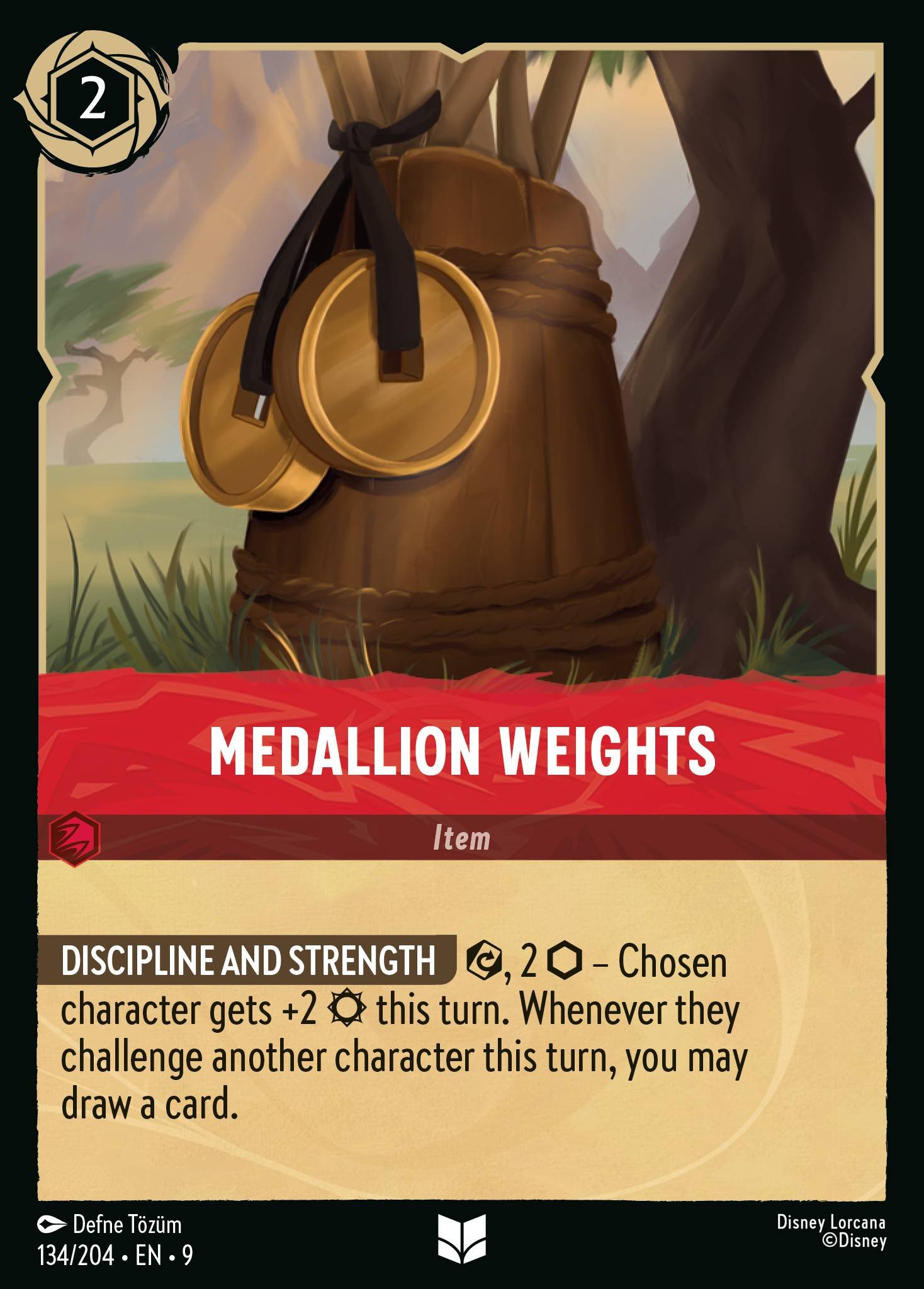 Medallion Weights (Uncommon &middot; 9 #134)