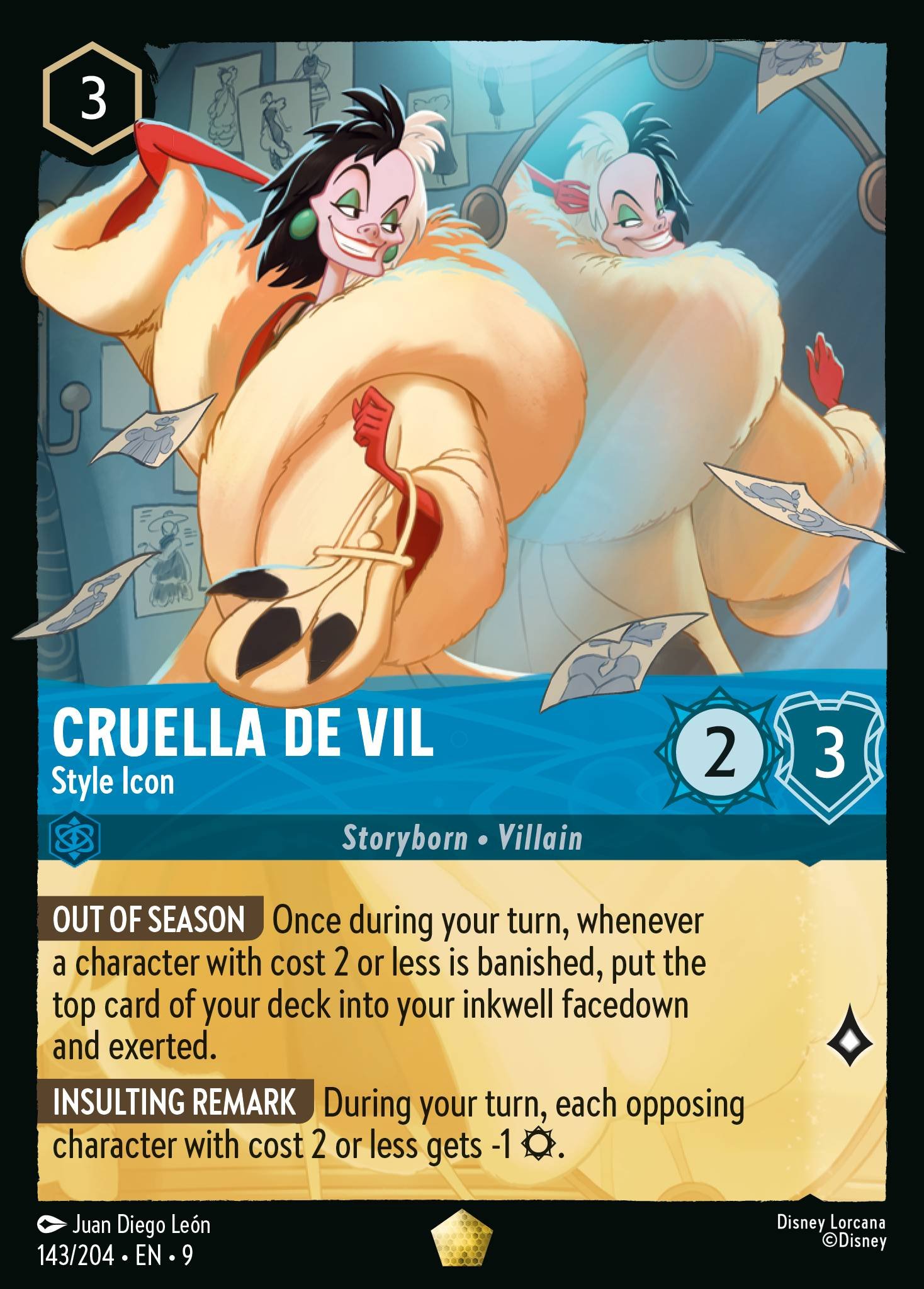Cruella De Vil - Style Icon