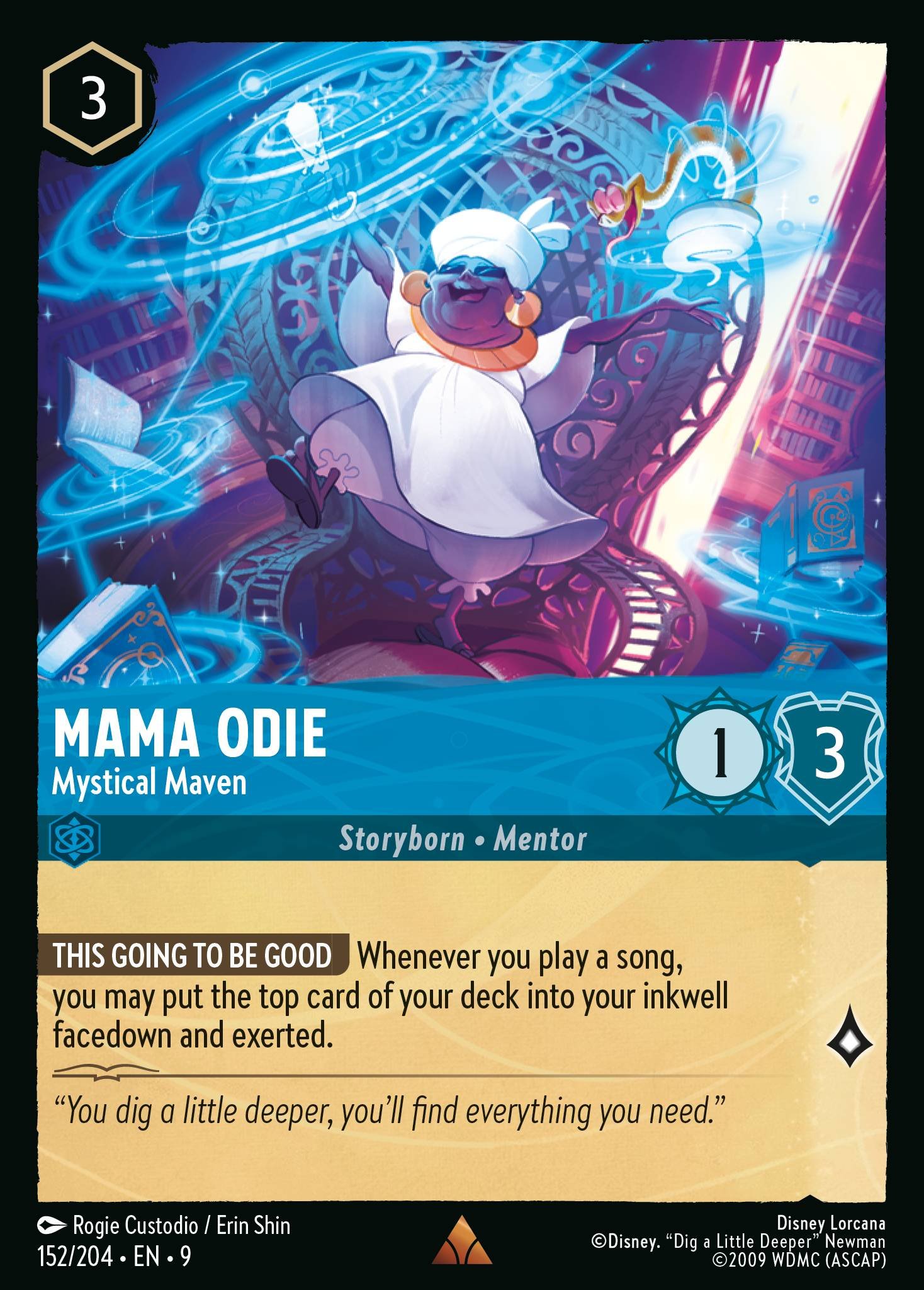 Mama Odie - Mystical Maven (Rare &middot; 9 #152)