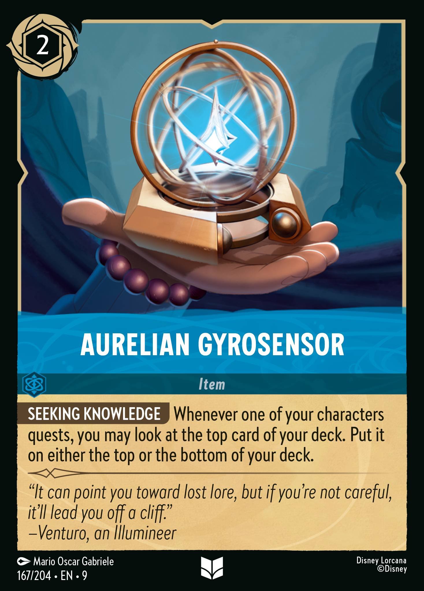 Aurelian Gyrosensor (Uncommon)