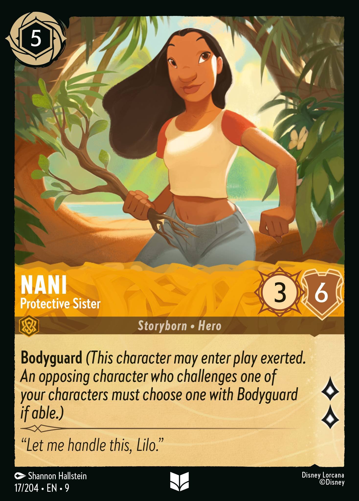 Nani - Protective Sister (Uncommon &middot; 9 #17)