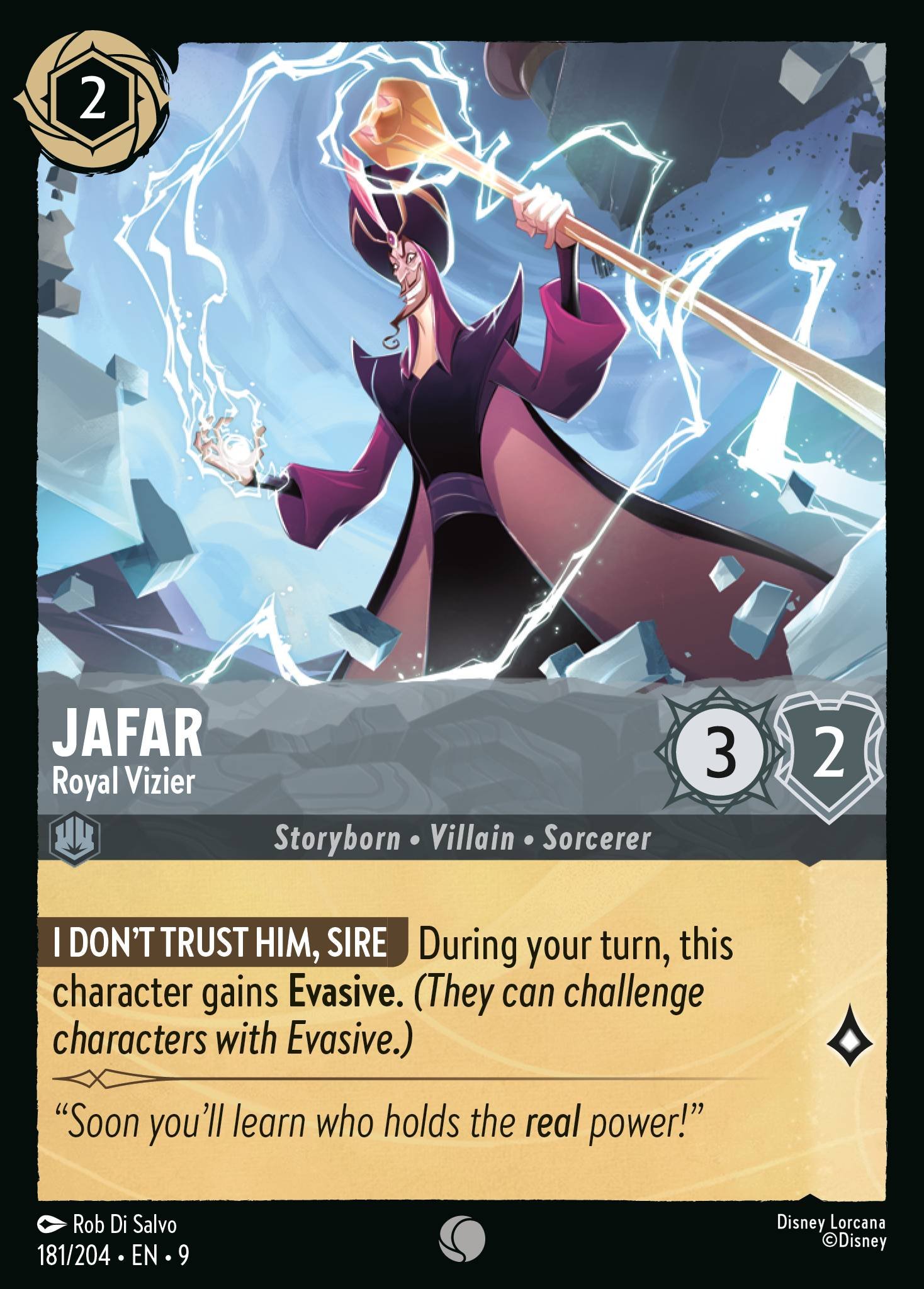 Jafar - Royal Vizier (Common &middot; 9 #181)