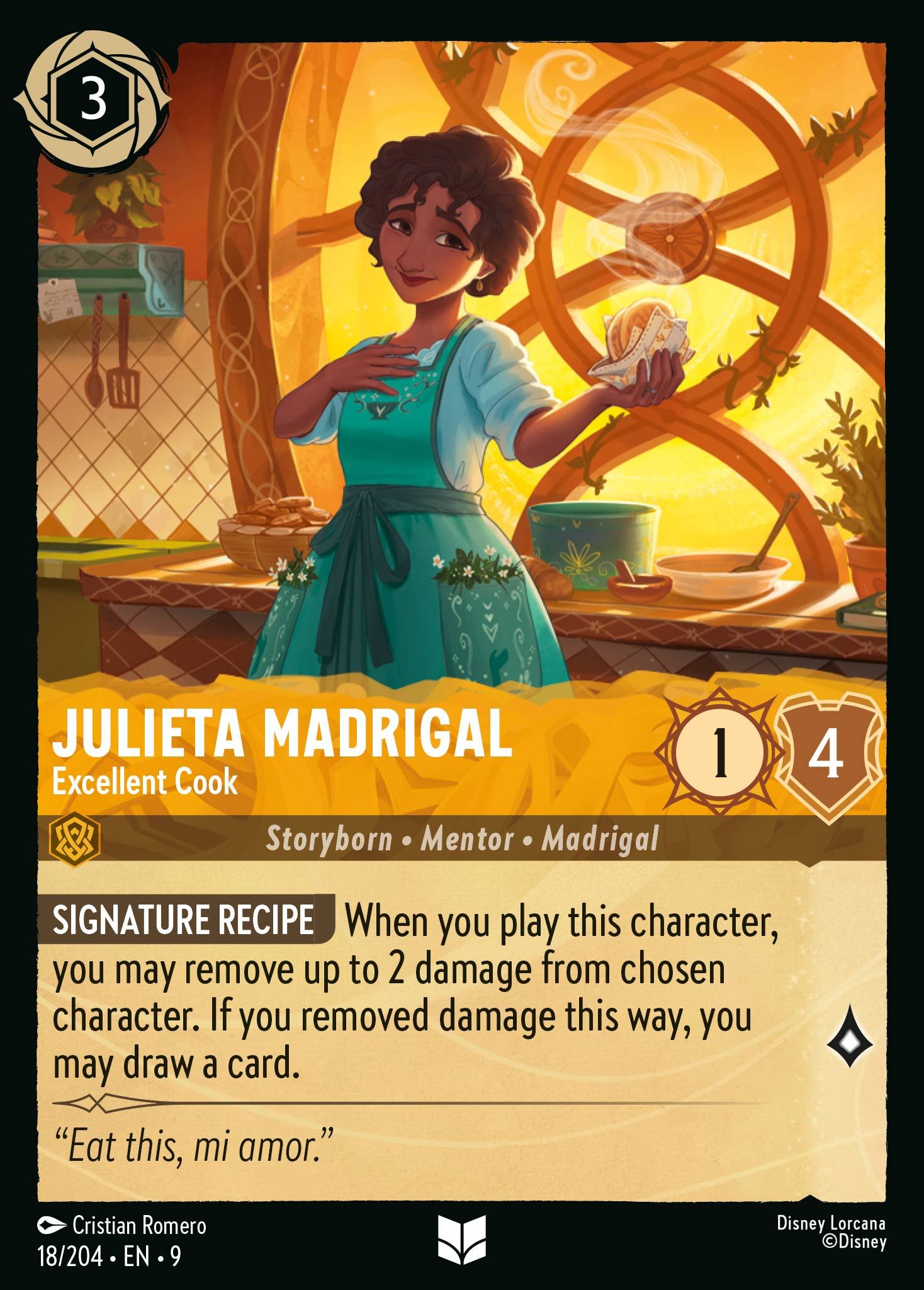 Julieta Madrigal - Excellent Cook (Uncommon &middot; 9 #18)