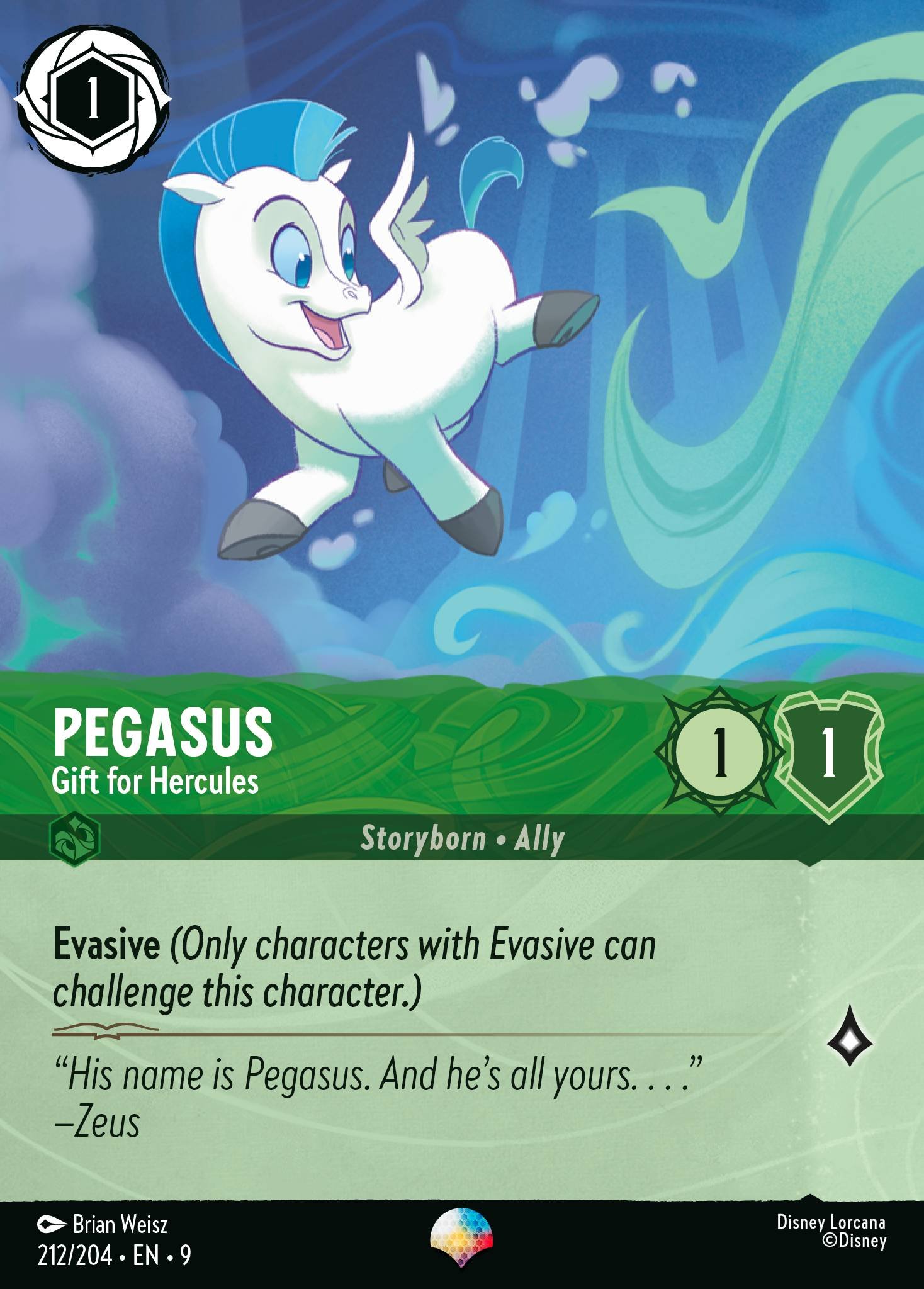 Pegasus - Gift for Hercules (Epic)