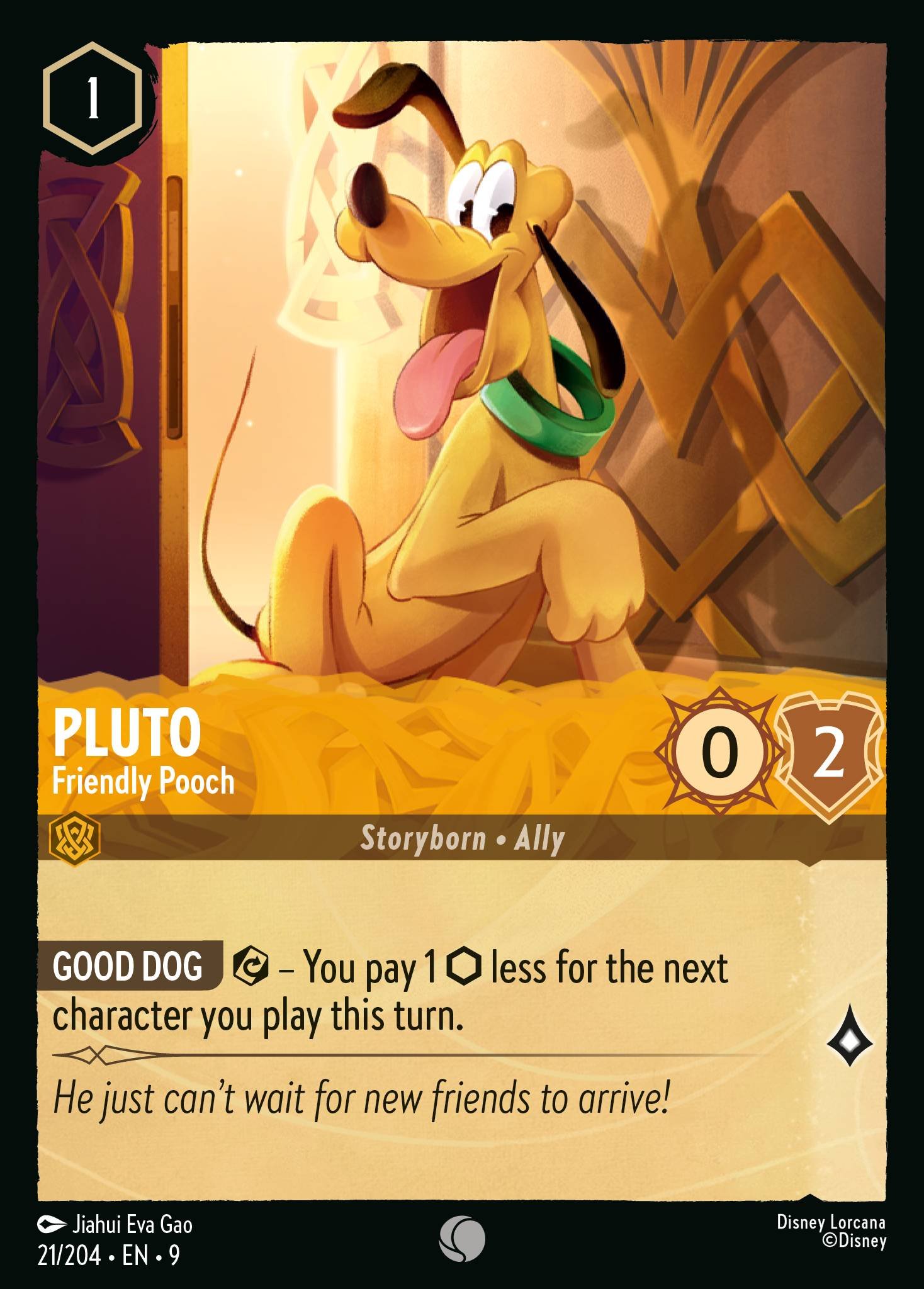 Pluto - Friendly Pooch (Common)