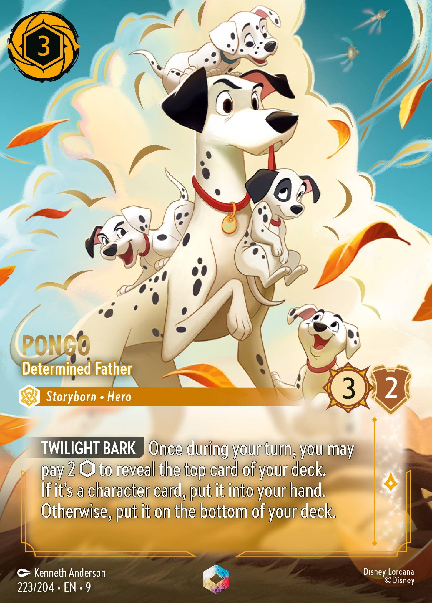 Pongo - Determined Father (Enchanted)