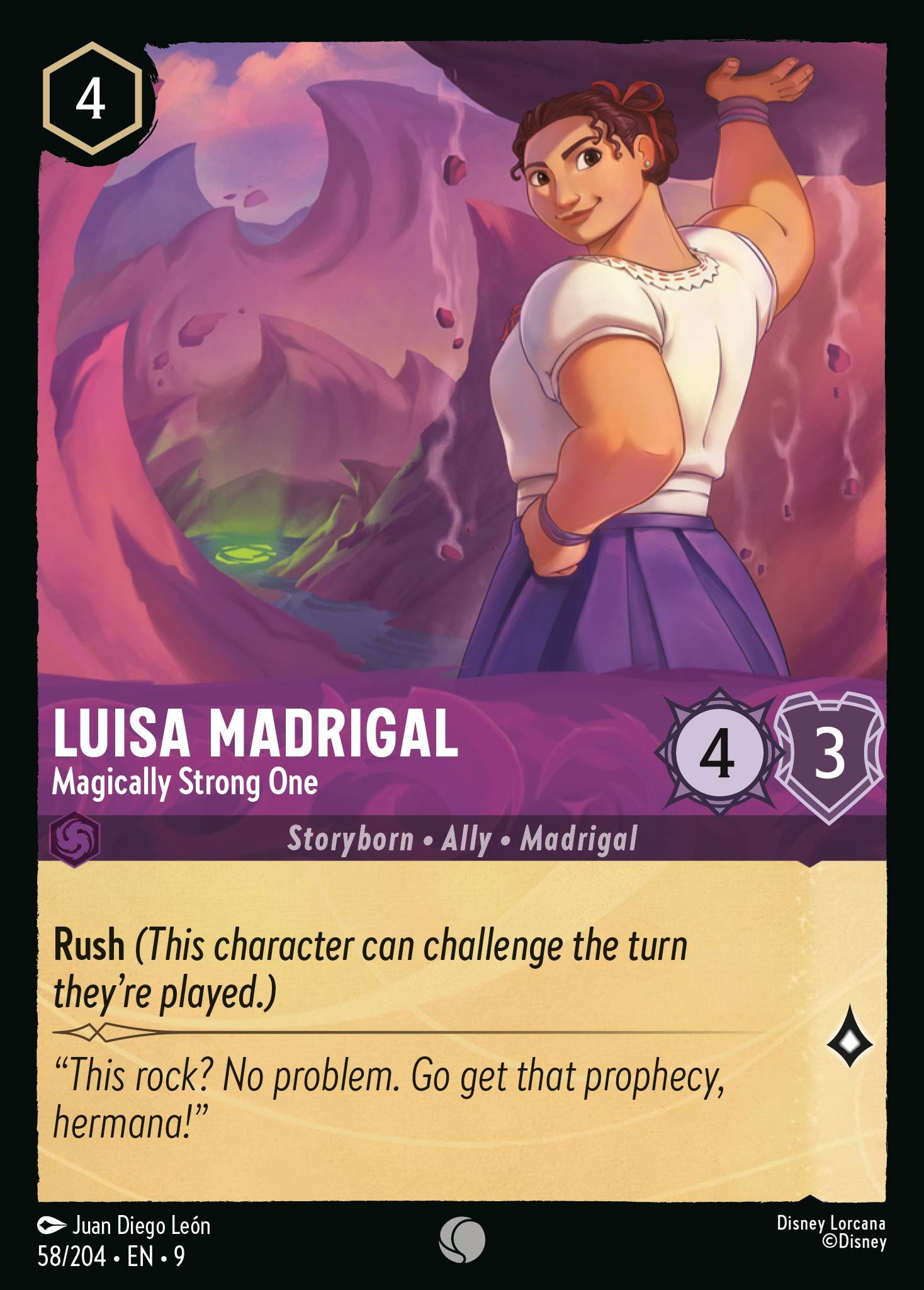 Luisa Madrigal - Magically Strong One (Common &middot; 9 #58)