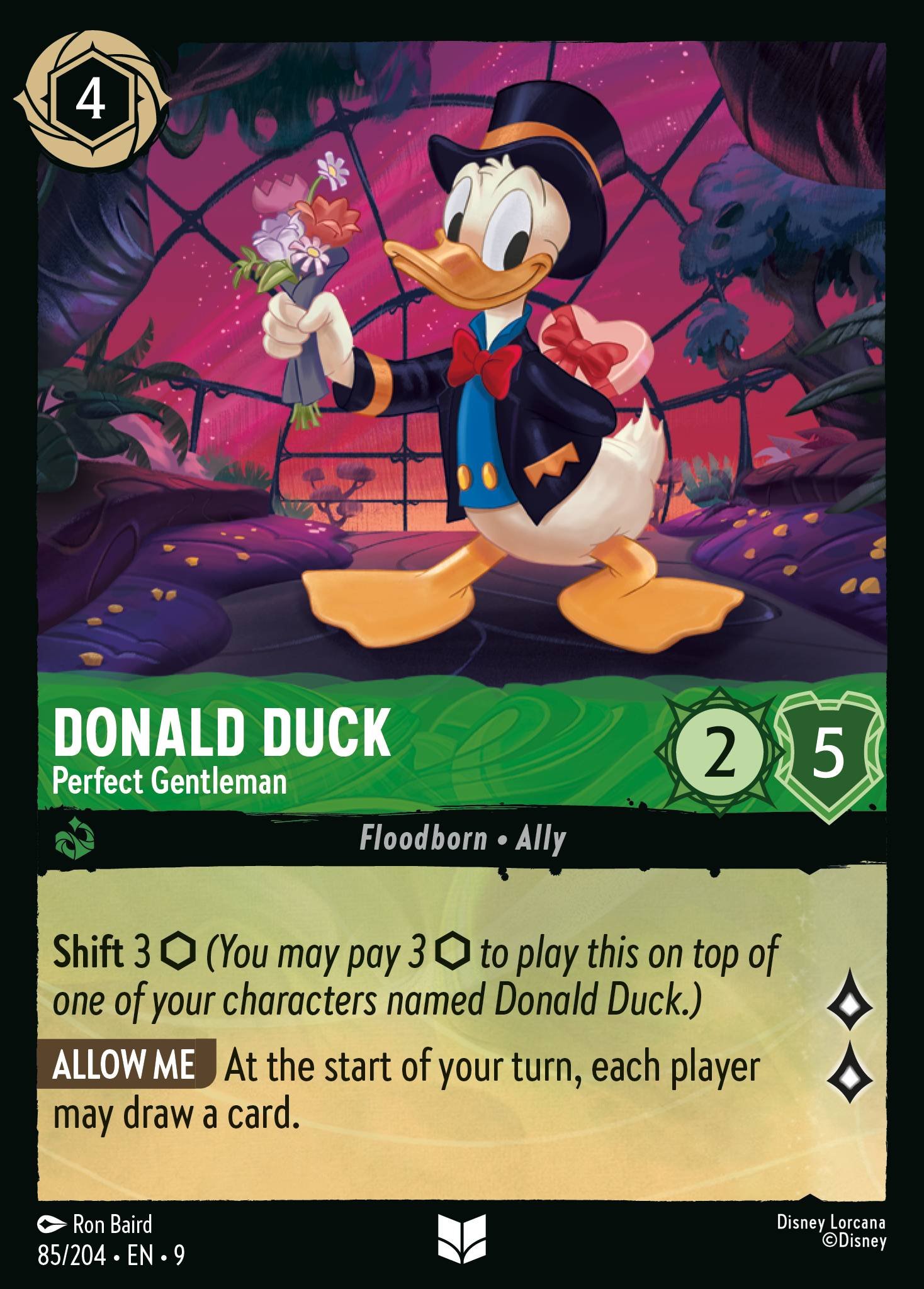 Donald Duck - Perfect Gentleman (Uncommon &middot; 9 #85)